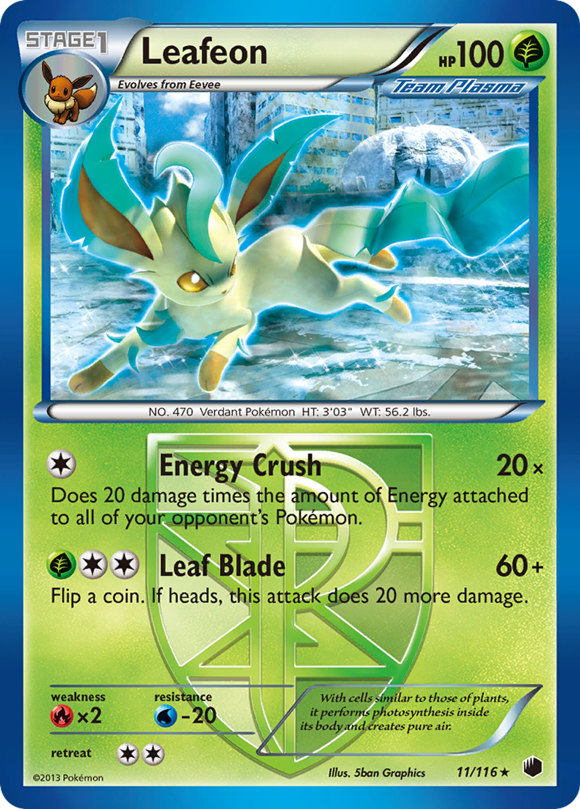 Leafeon — Plasma Freeze — Pokémon