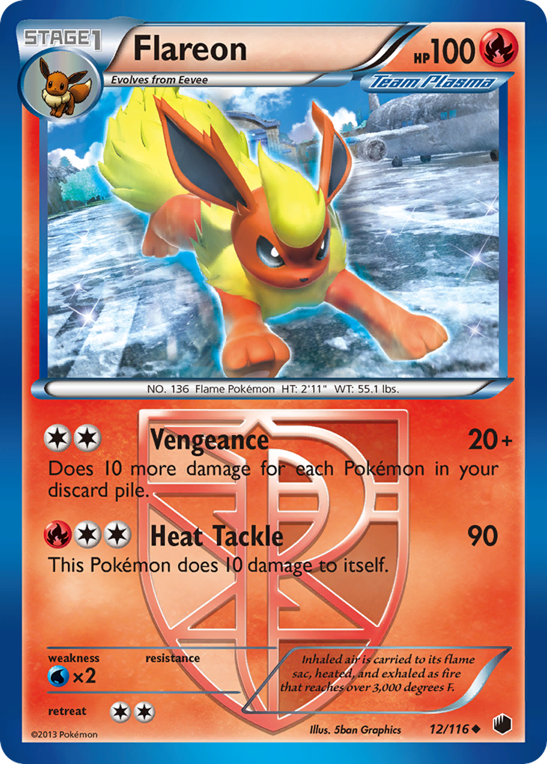 Flareon — Plasma Freeze — Pokemon