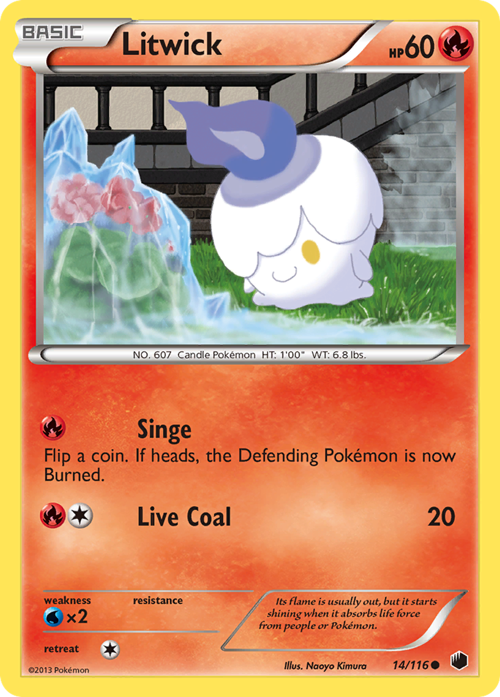 Litwick — Plasma Freeze — Pokemon