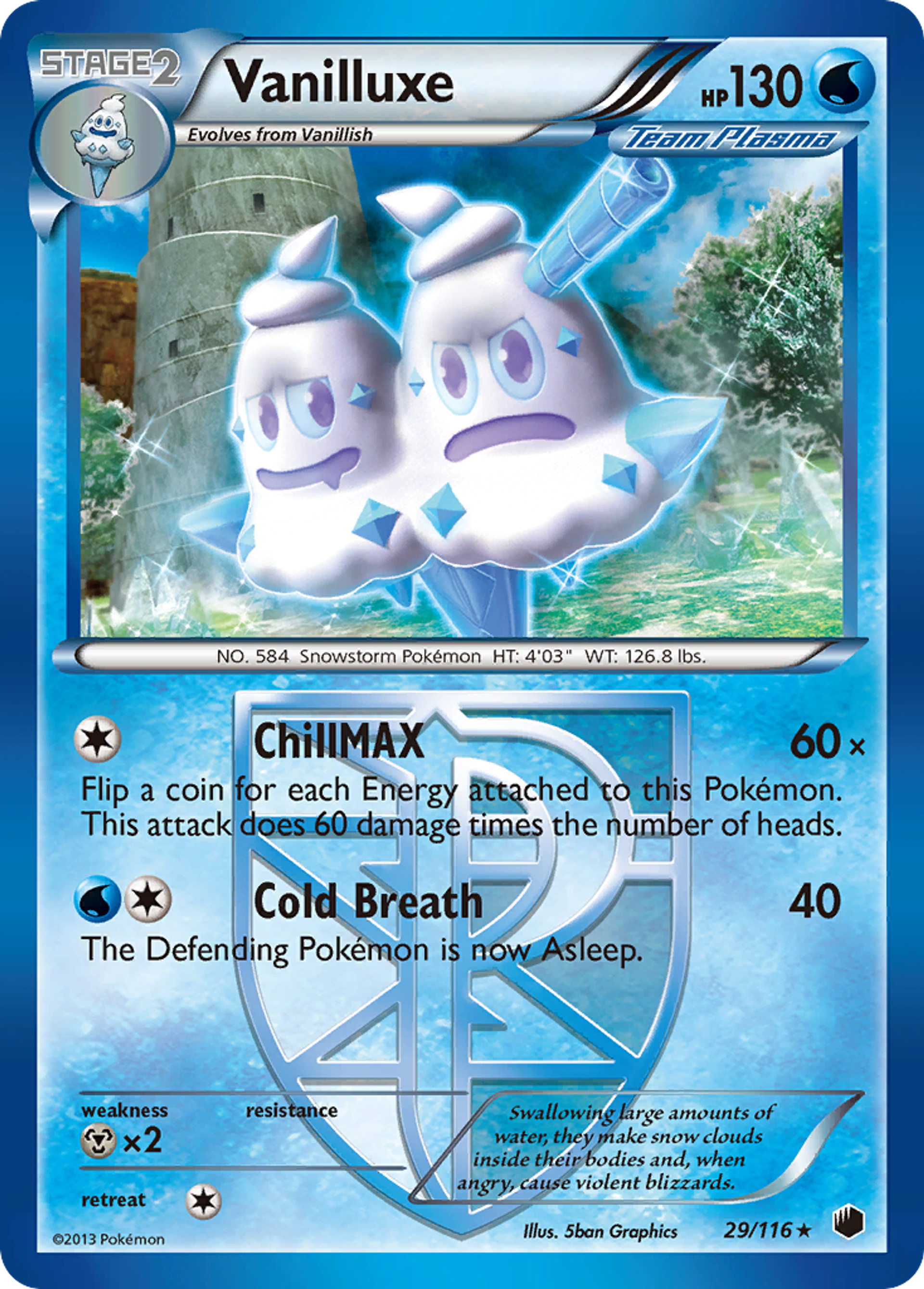 Vanilluxe — Plasma Freeze — Pokemon