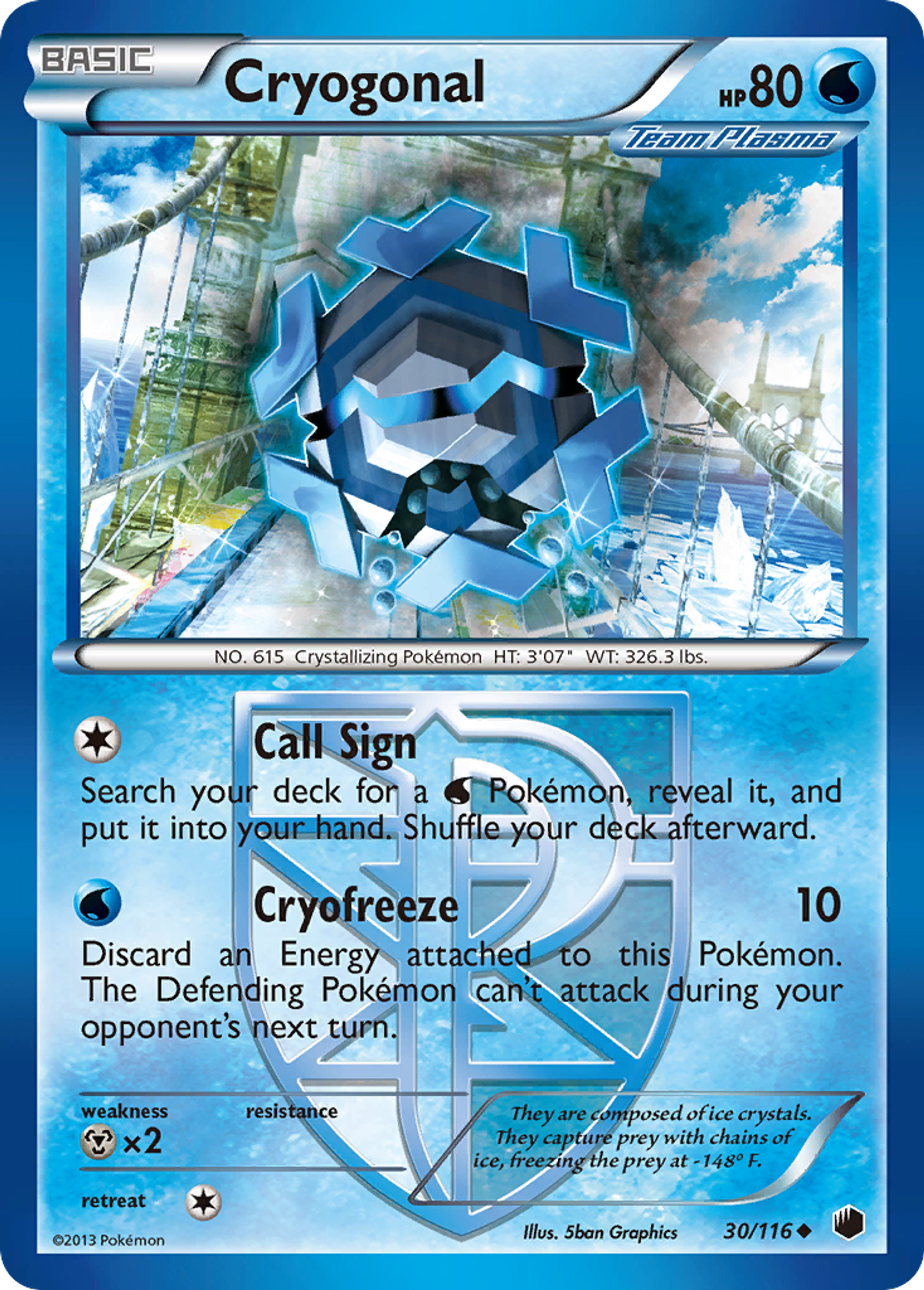 Cryogonal — Plasma Freeze — Pokémon