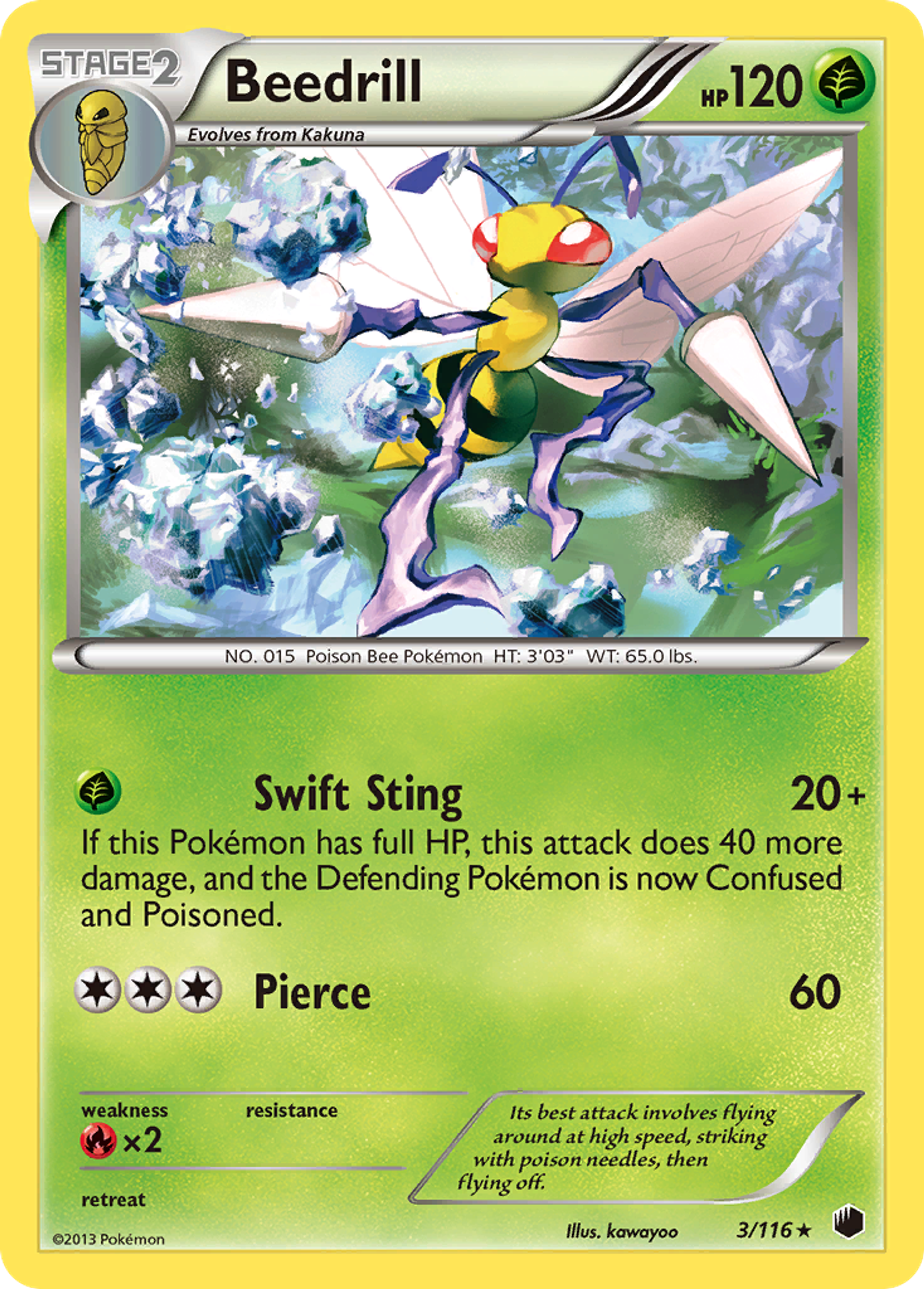 Beedrill — Plasma Freeze — Pokemon