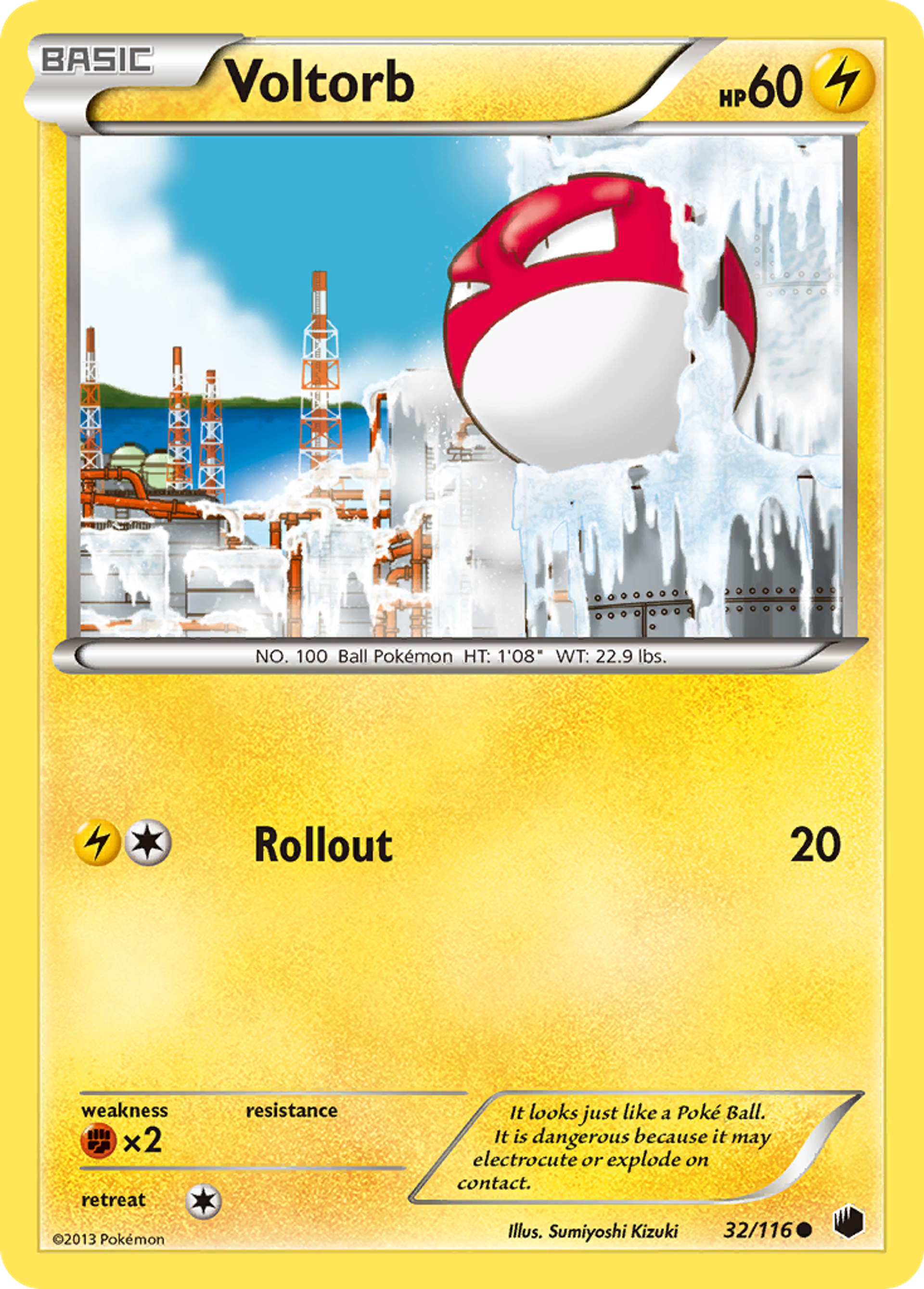 Voltorb — Plasma Freeze — Pokemon