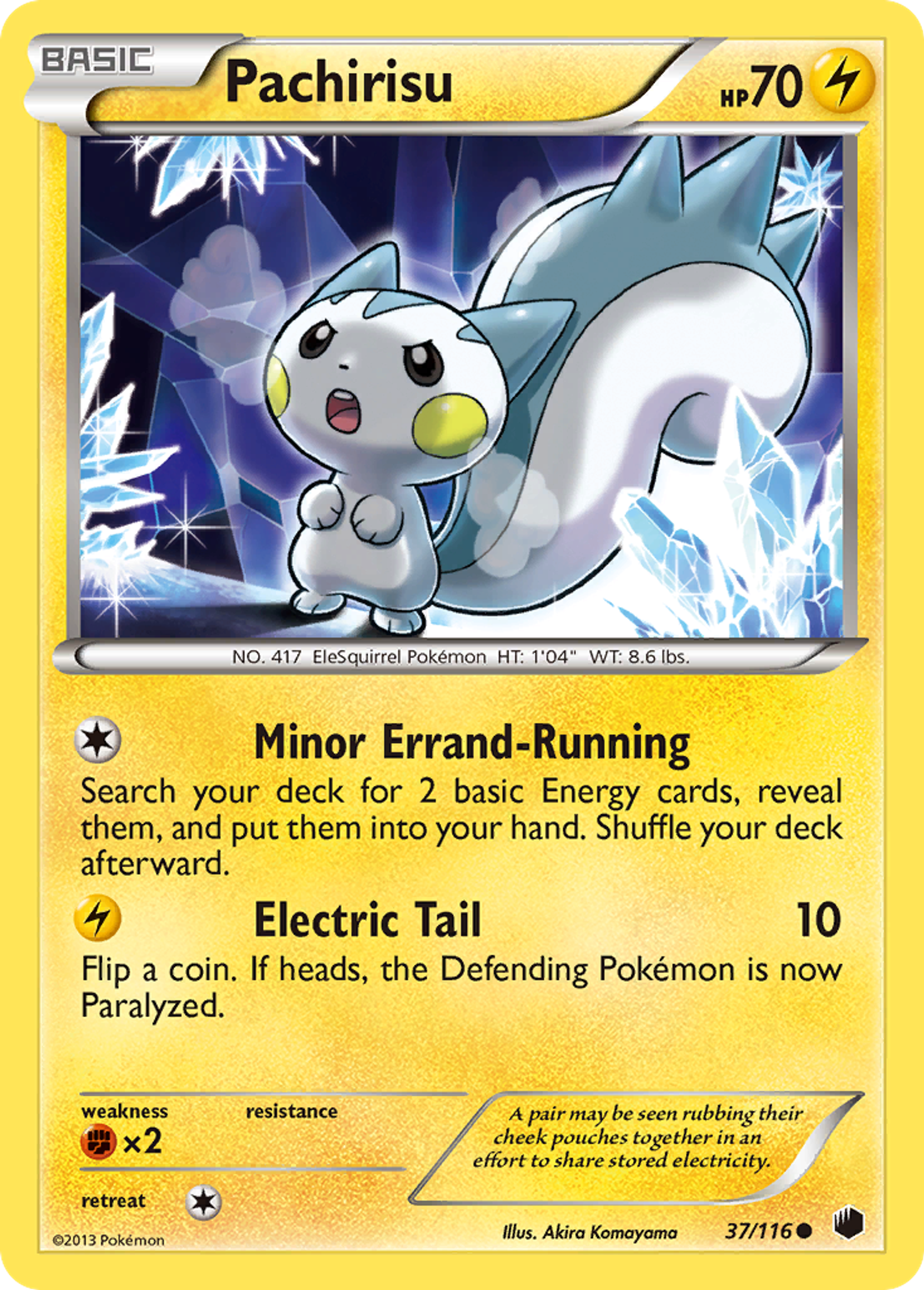 Pachirisu — Plasma Freeze — Pokemon
