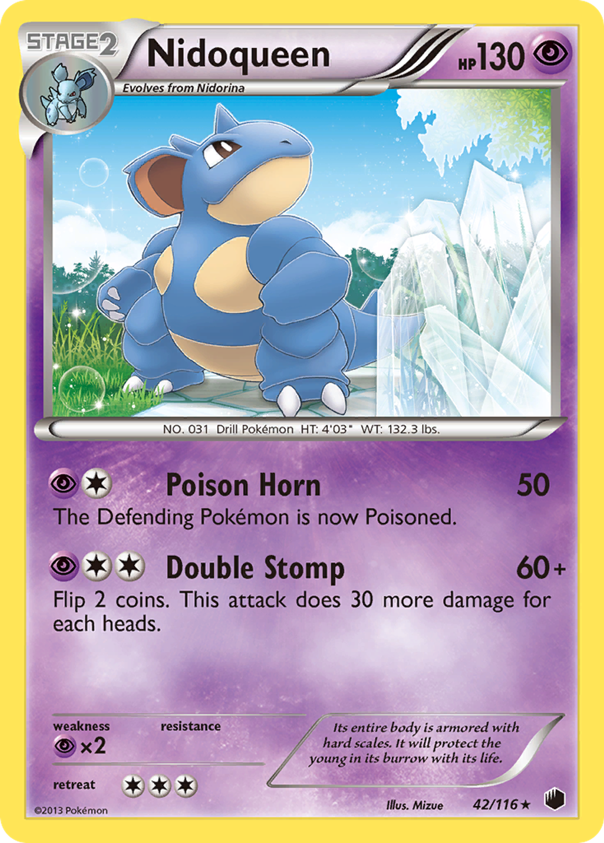 Nidoqueen — Plasma Freeze — Pokemon