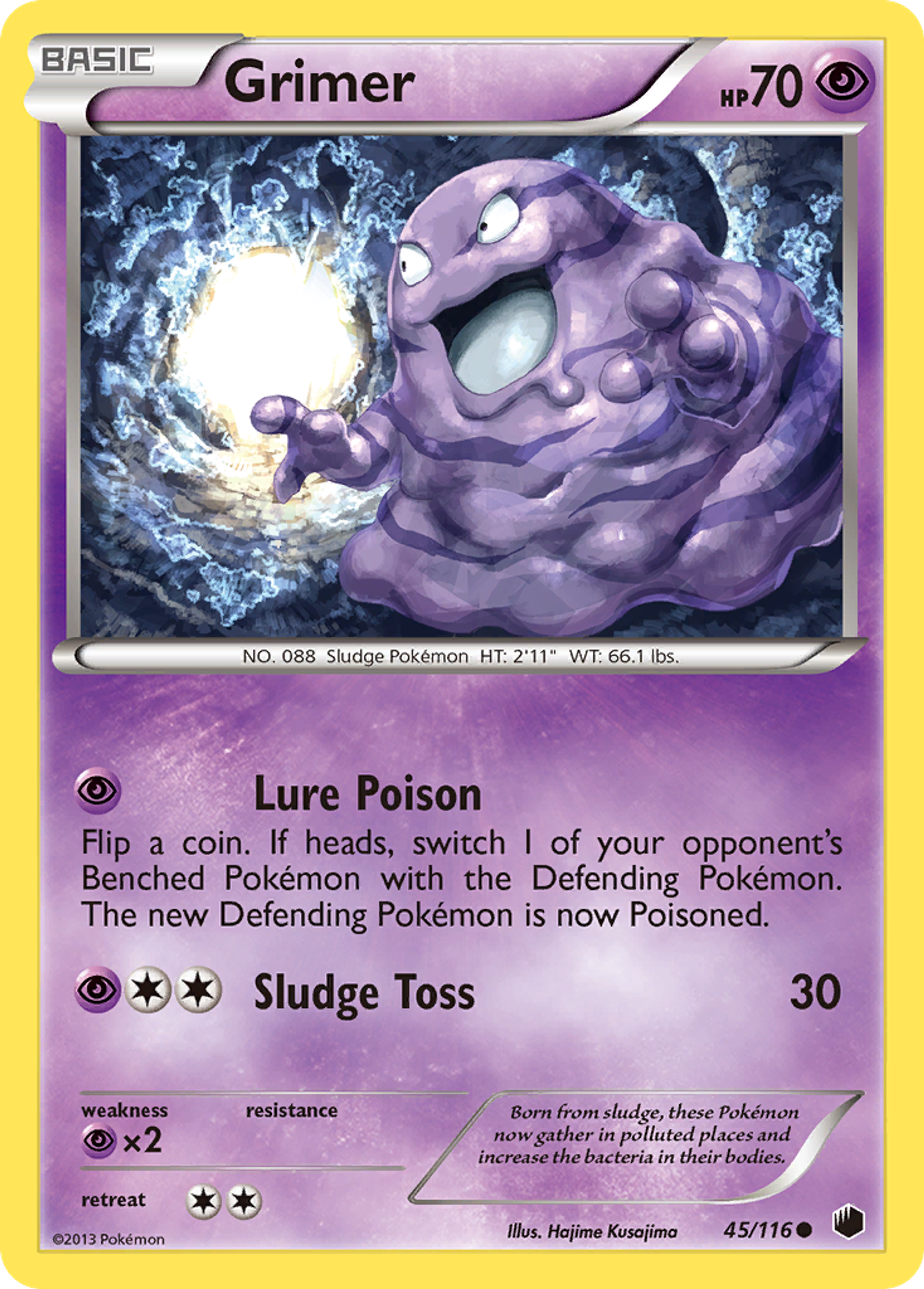 Grimer — Plasma Freeze — Pokemon