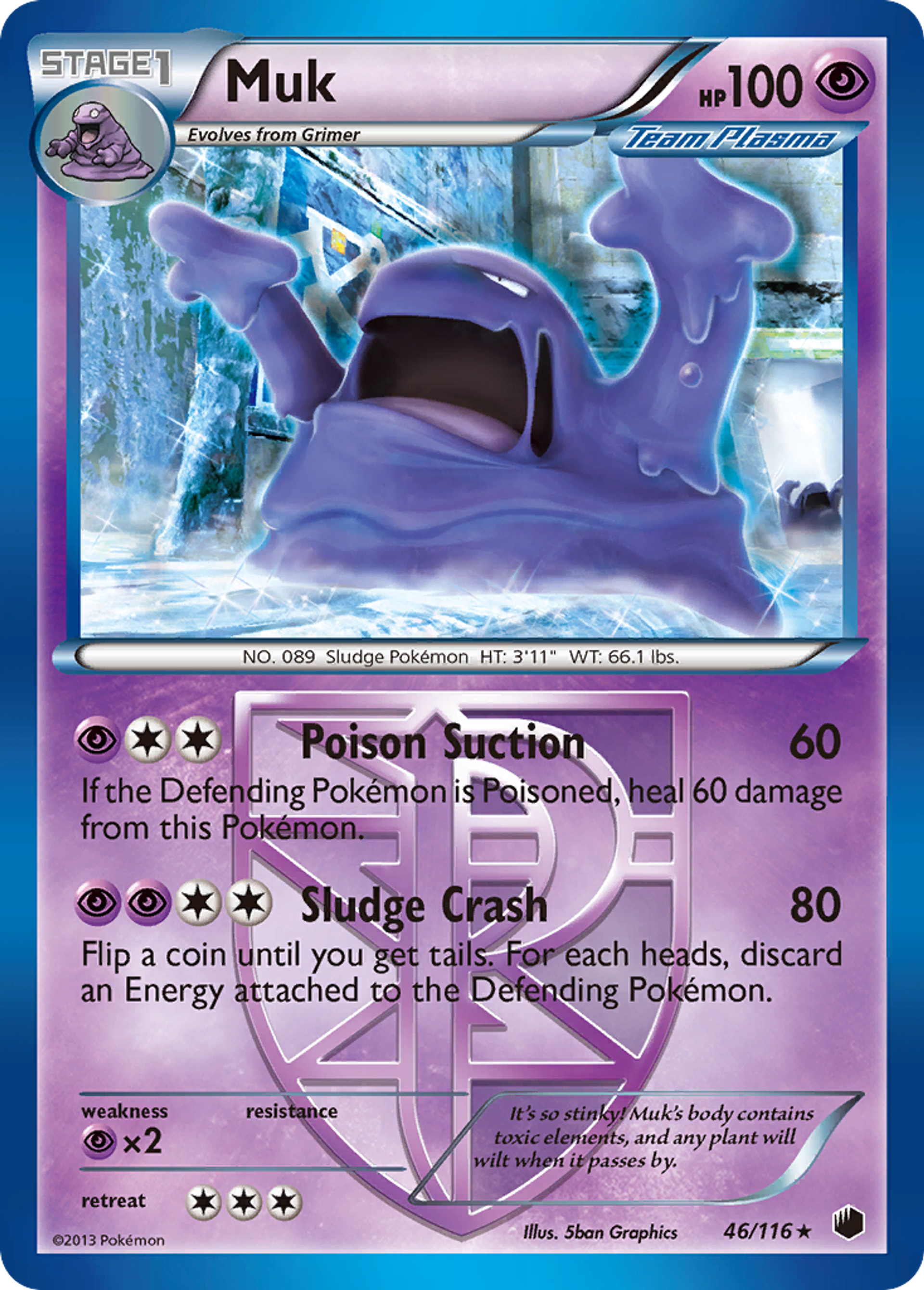 Muk — Plasma Freeze — Pokemon
