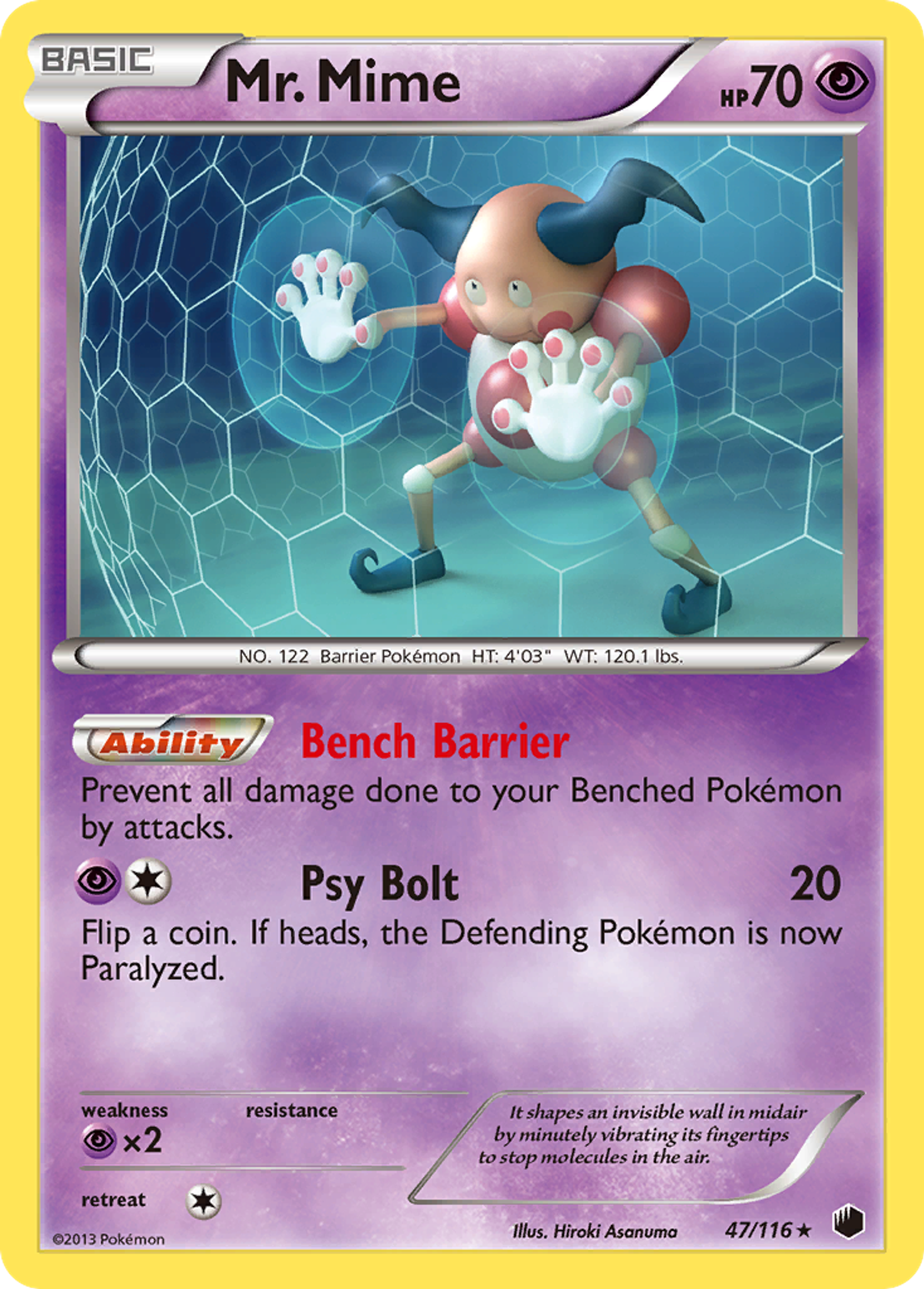 Mr. Mime — Plasma Freeze — Pokemon