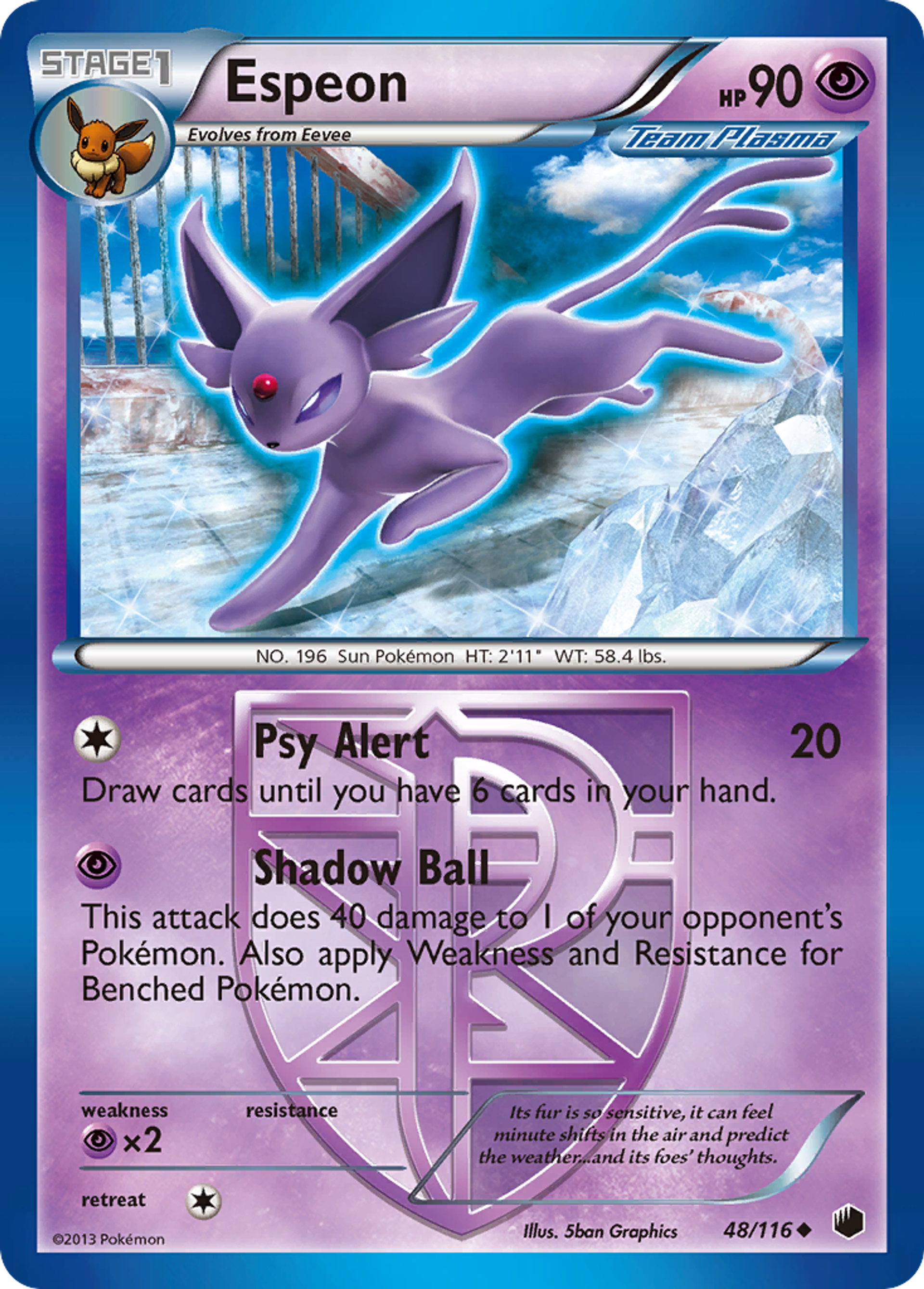 Espeon — Plasma Freeze — Pokemon