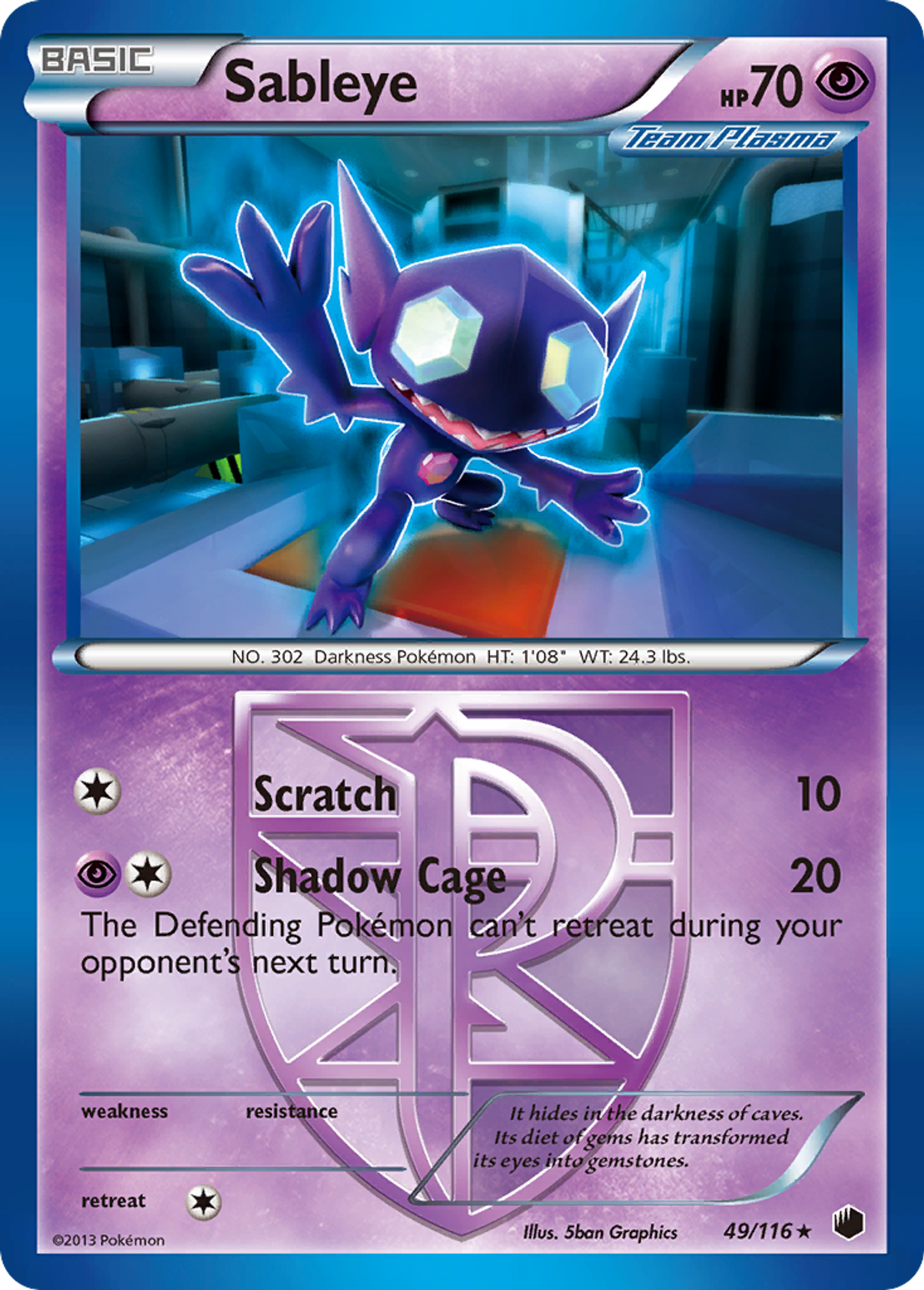 Sableye — Plasma Freeze — Pokemon