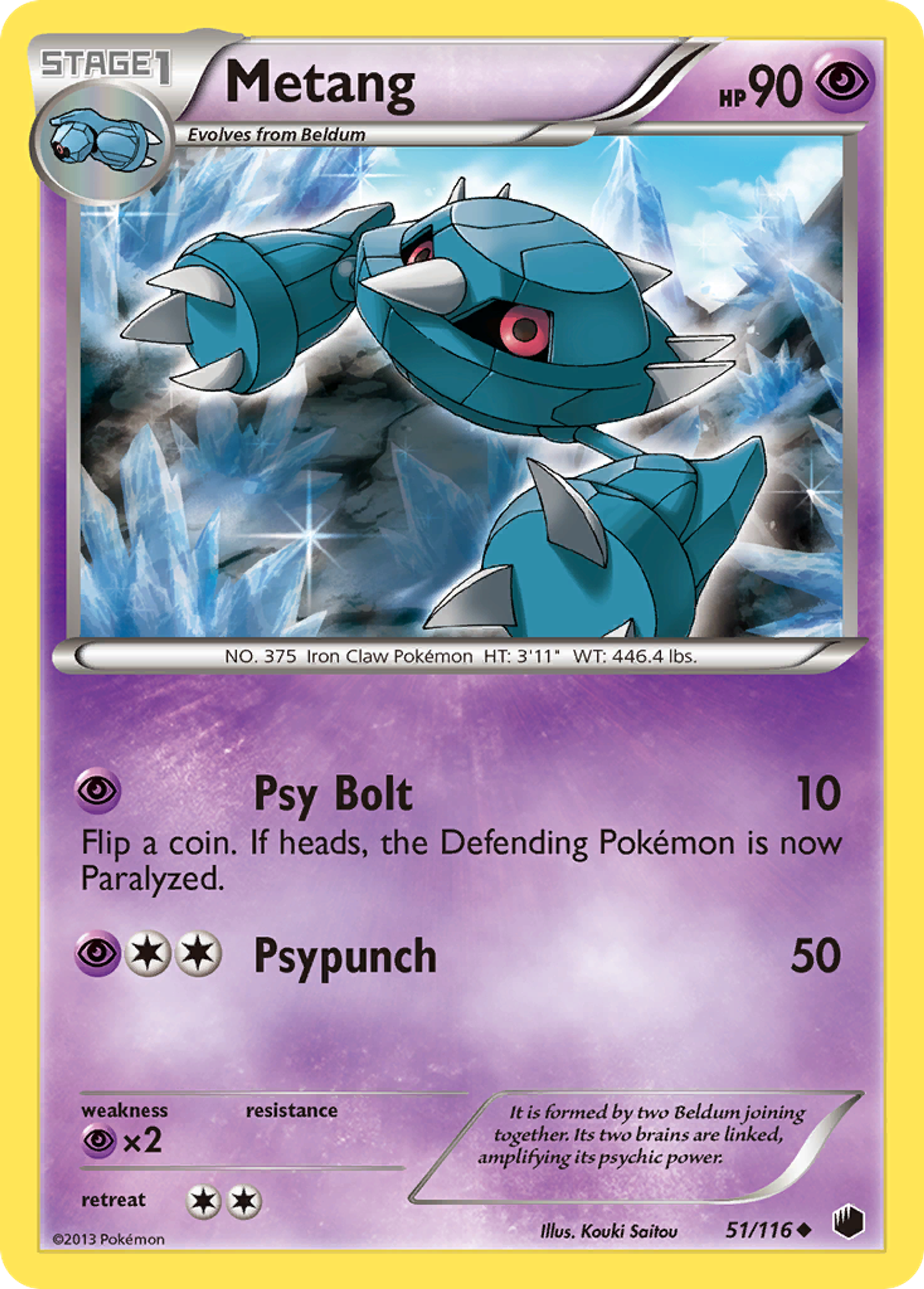 Metang — Plasma Freeze — Pokemon