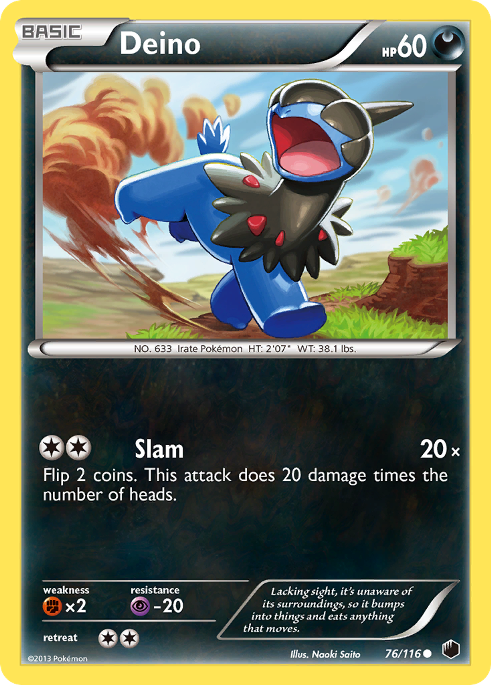 Deino — Plasma Freeze — Pokemon
