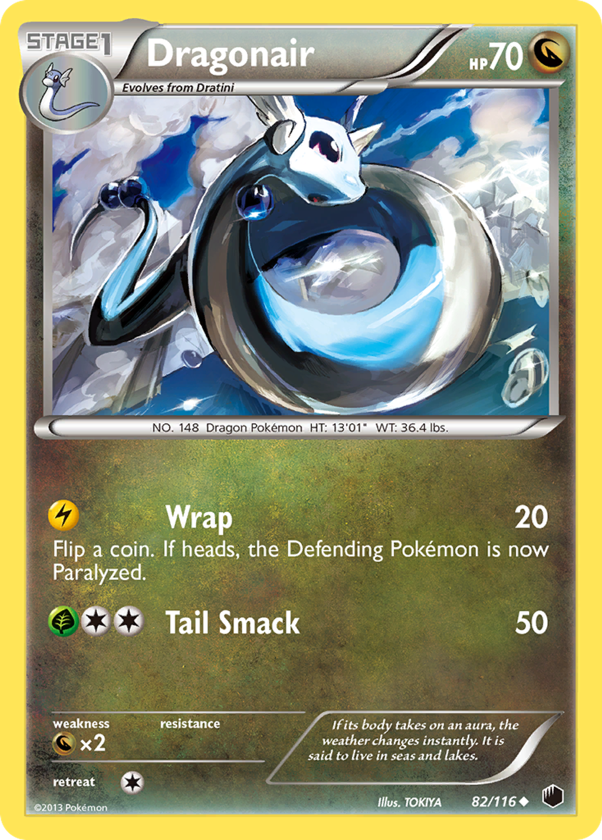 Dragonair — Plasma Freeze — Pokemon