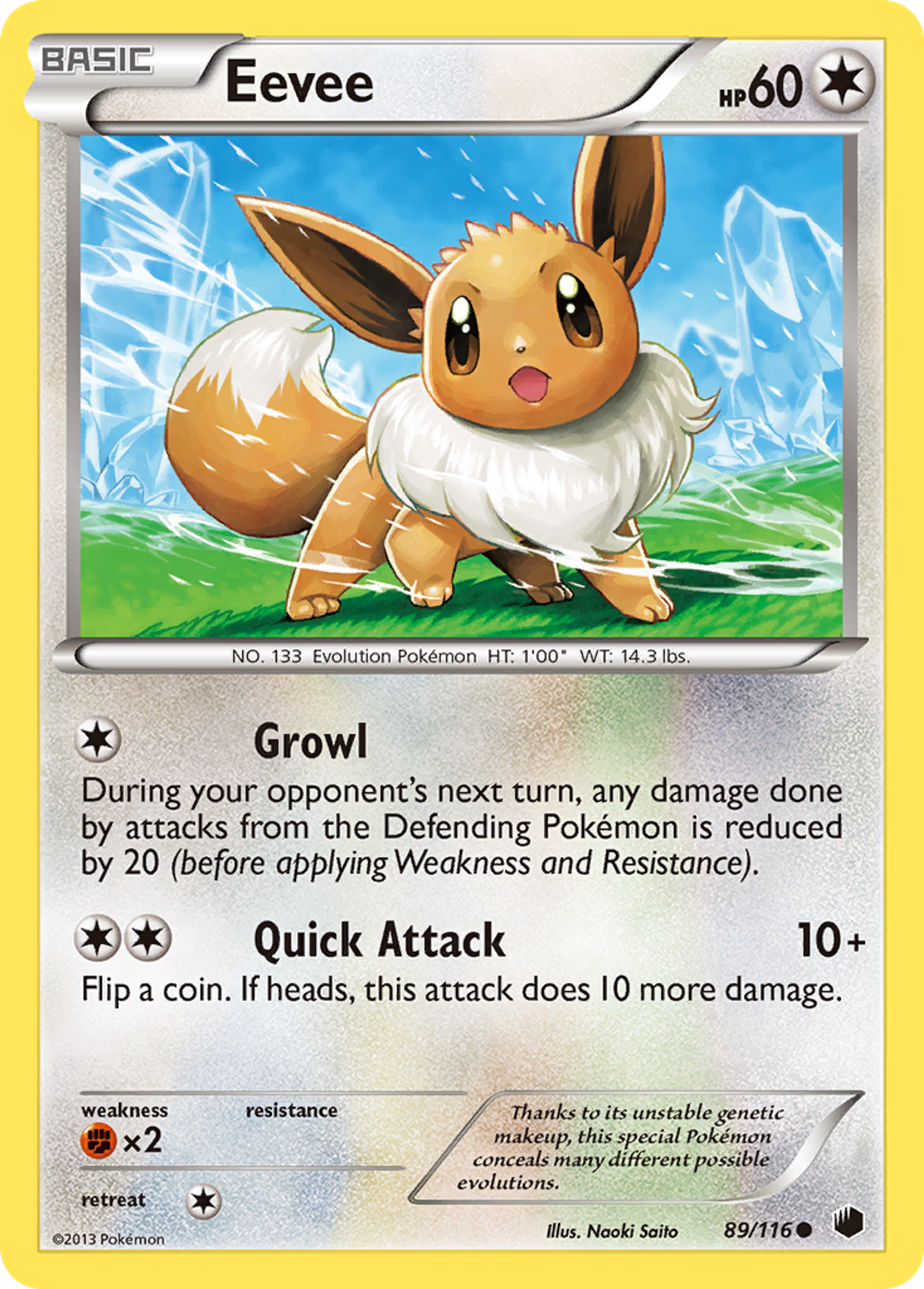 Eevee — Plasma Freeze — Pokémon