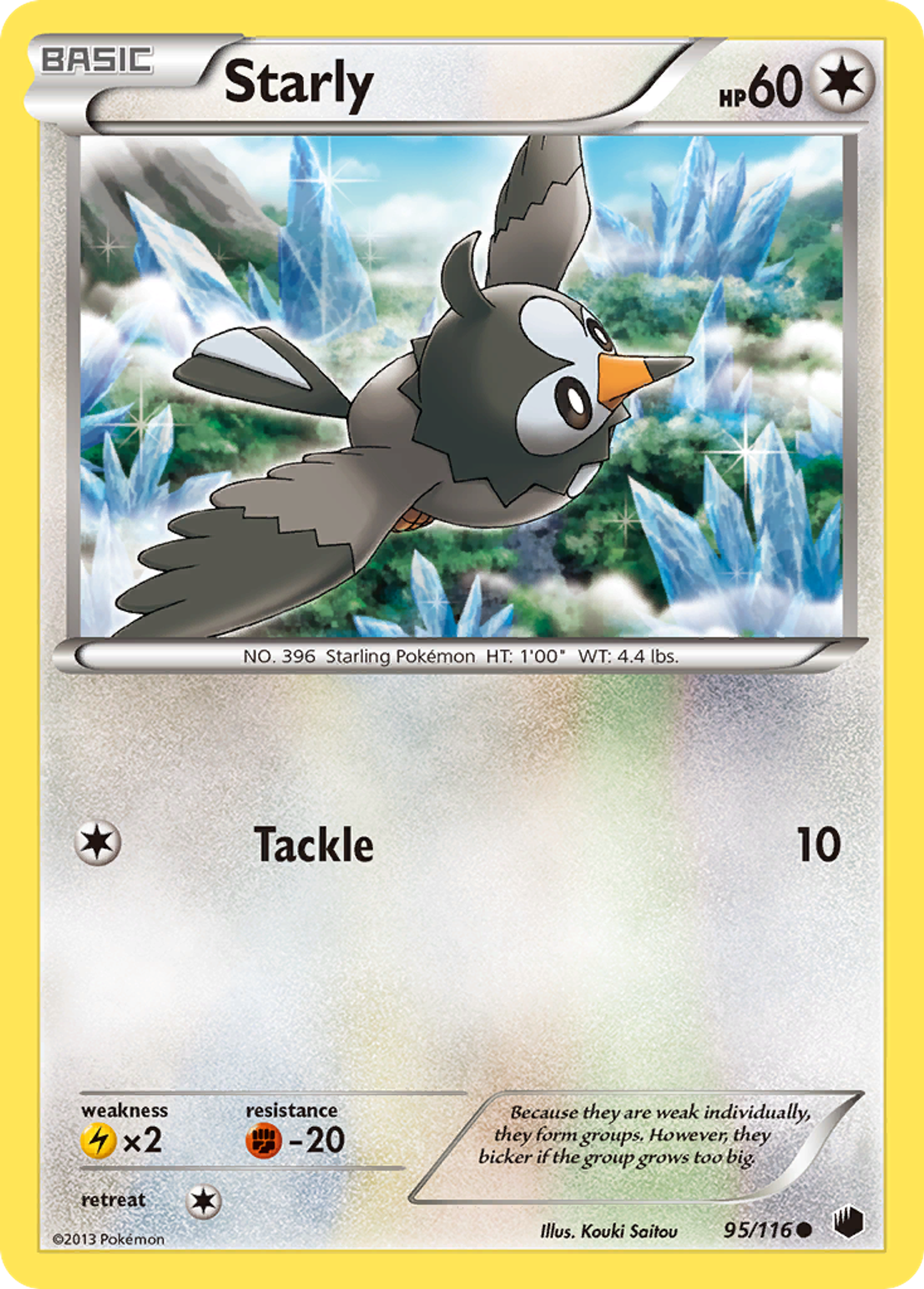 Starly — Plasma Freeze — Pokemon