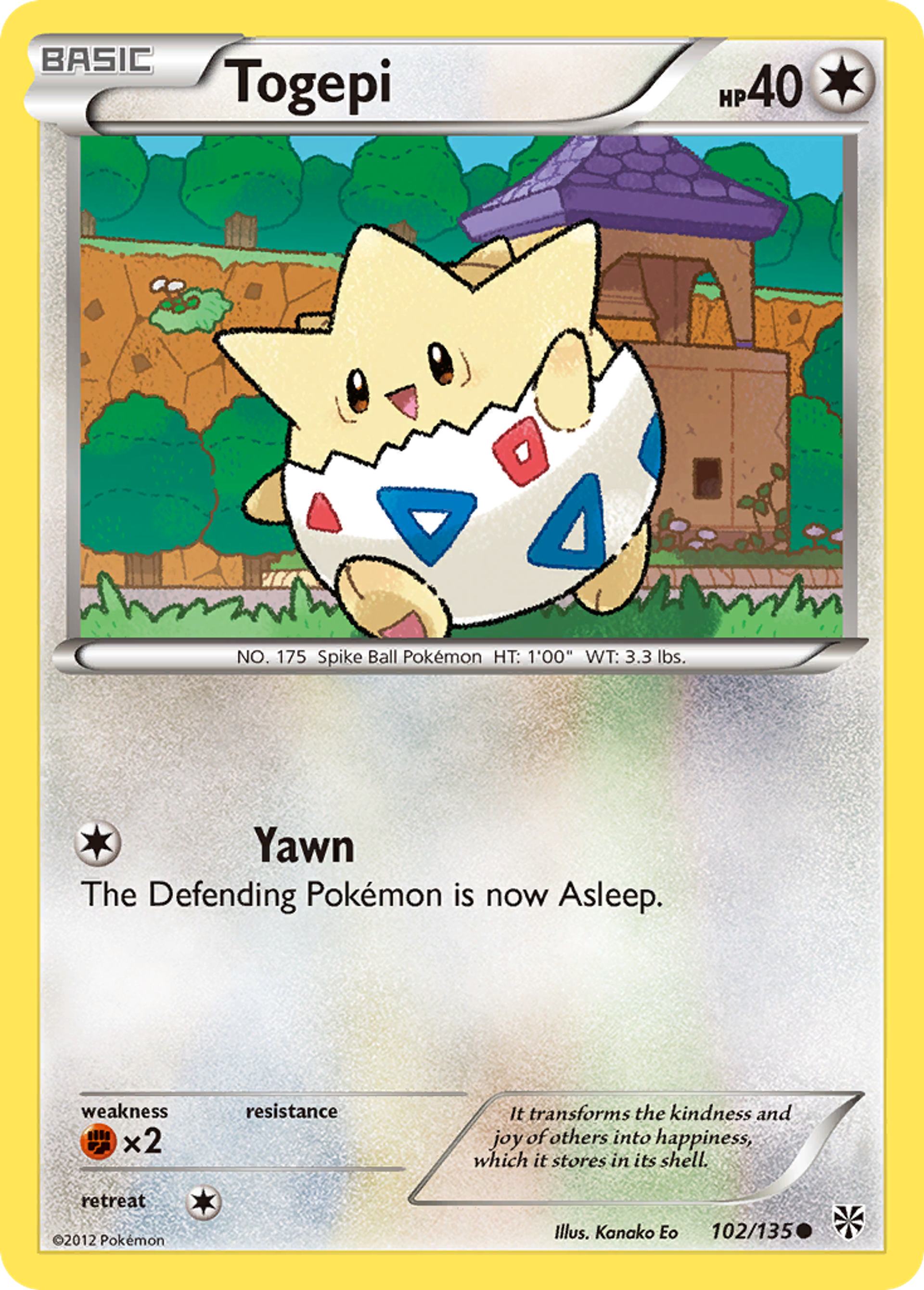 Togepi — Plasma Storm — Pokemon