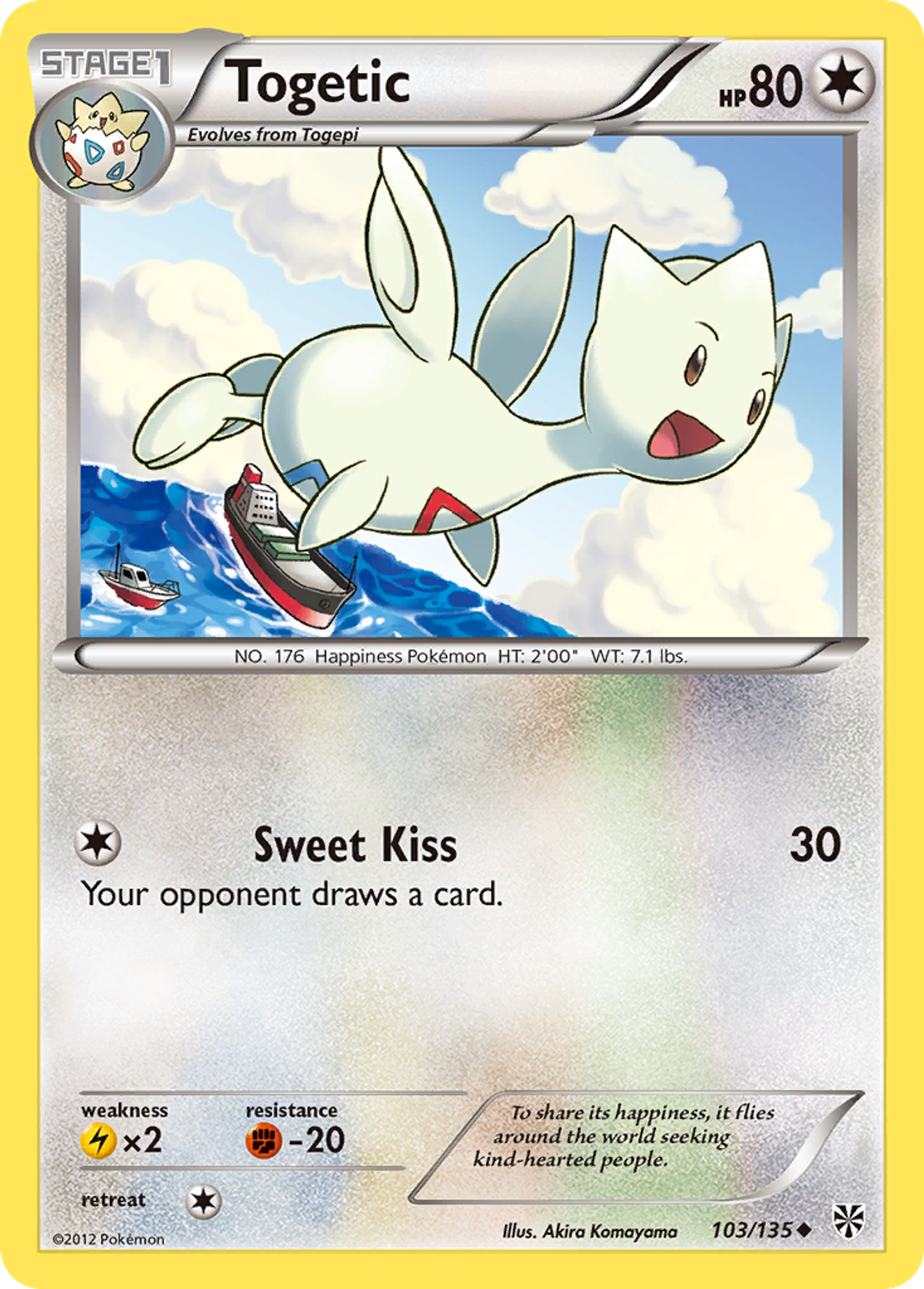 Togetic — Plasma Storm — Pokemon