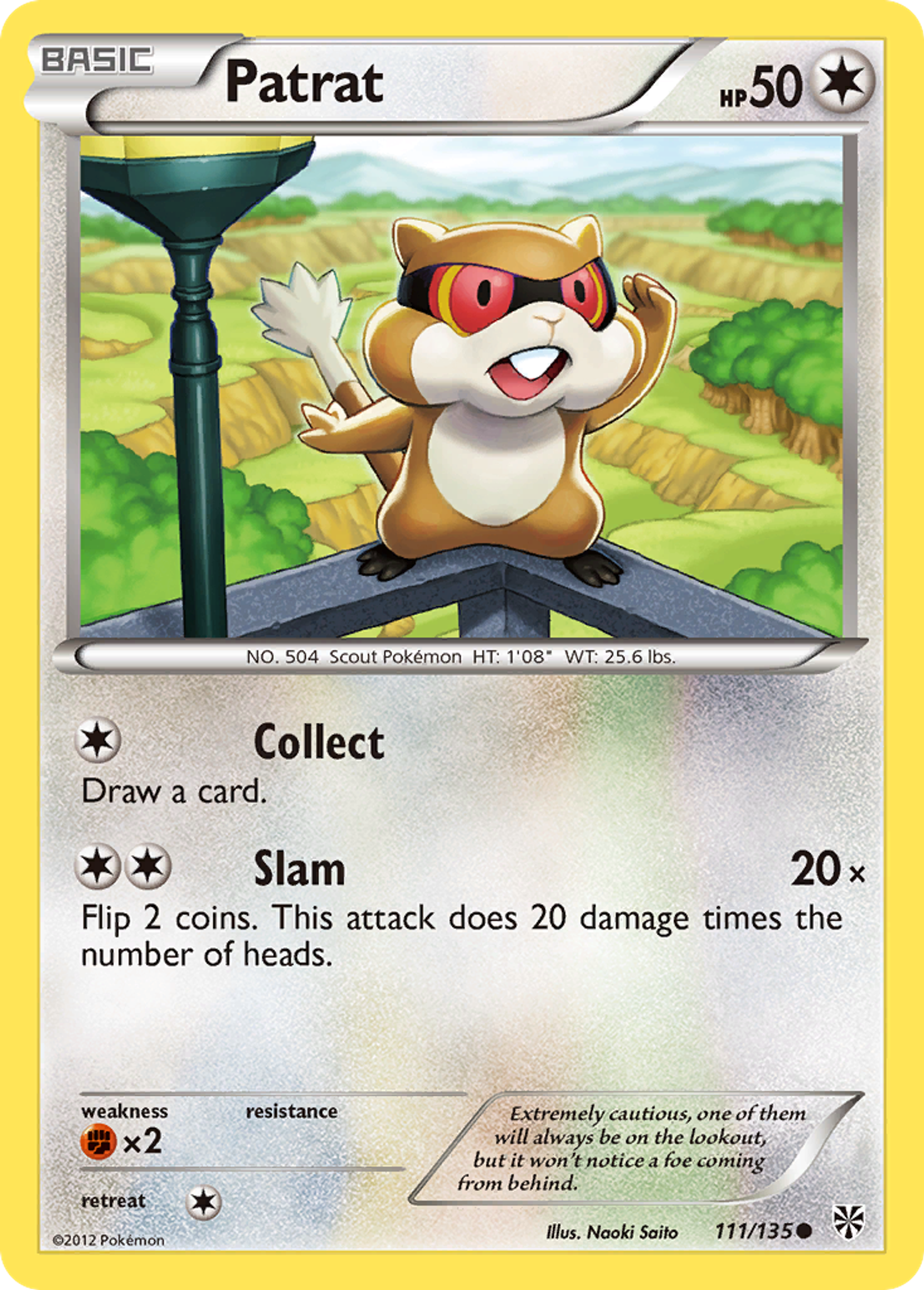 Patrat — Plasma Storm — Pokemon