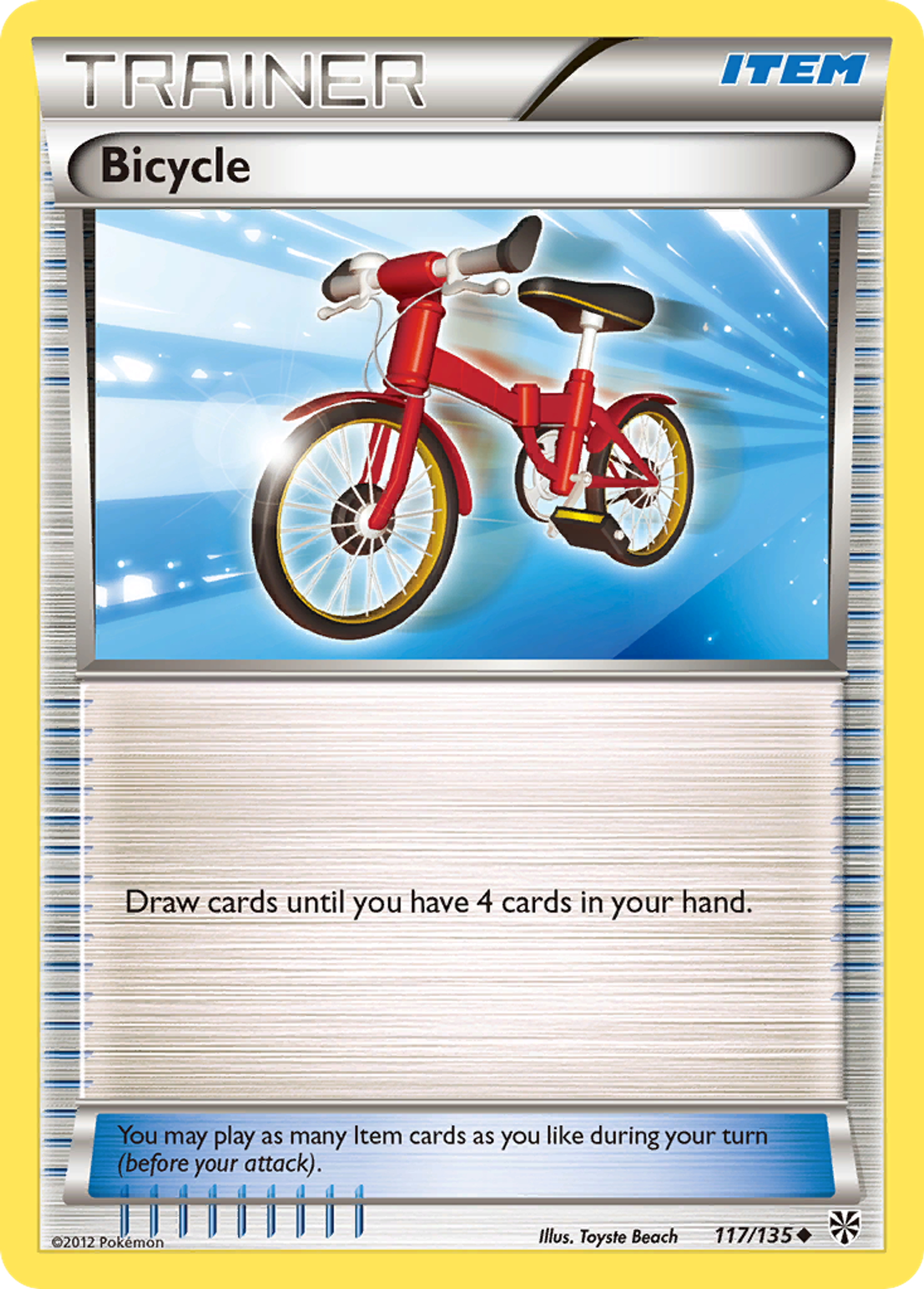 Bicyclette — Plasma Storm — Pokemon