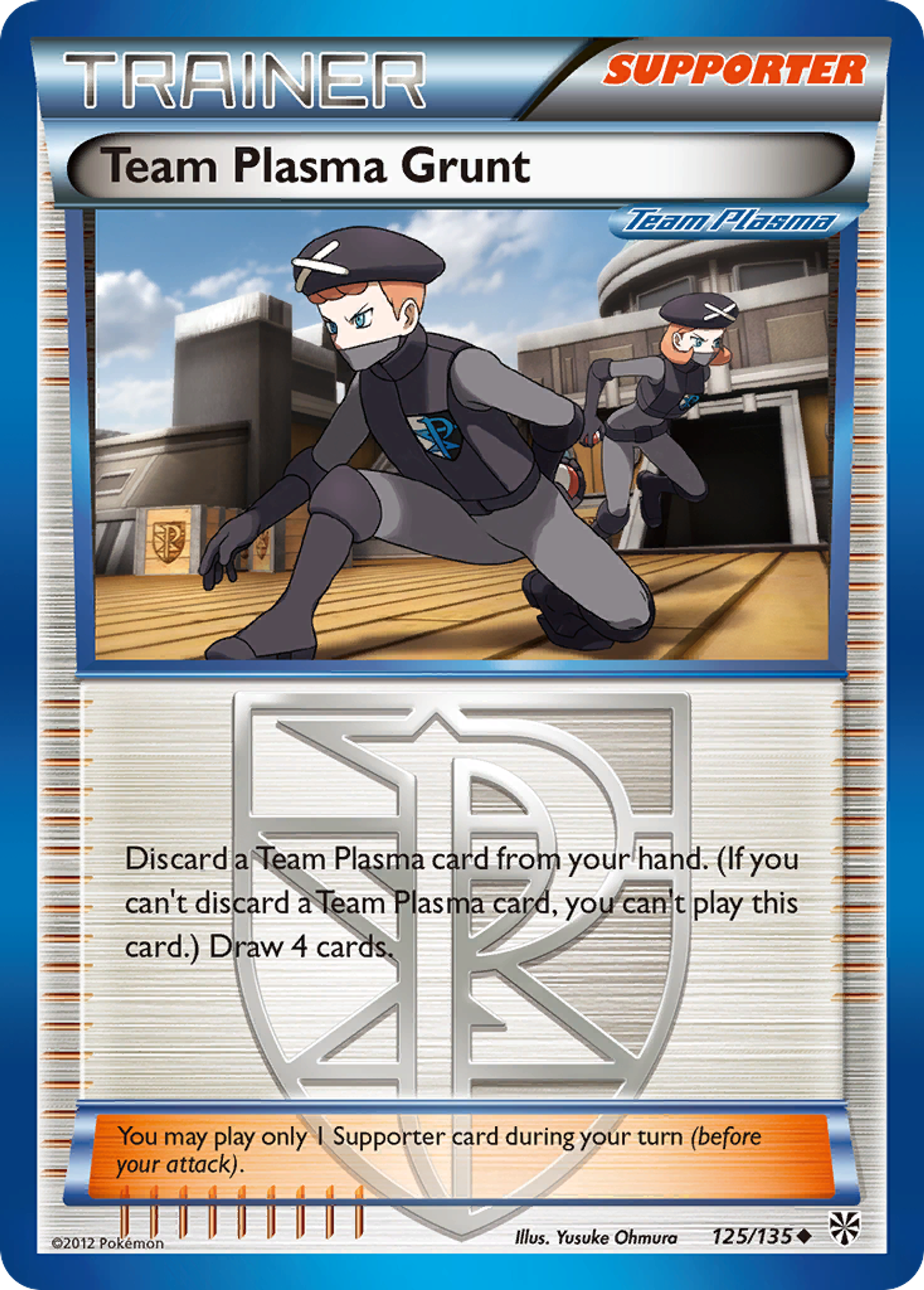 Sbire de la Team Plasma — Plasma Storm — Pokemon