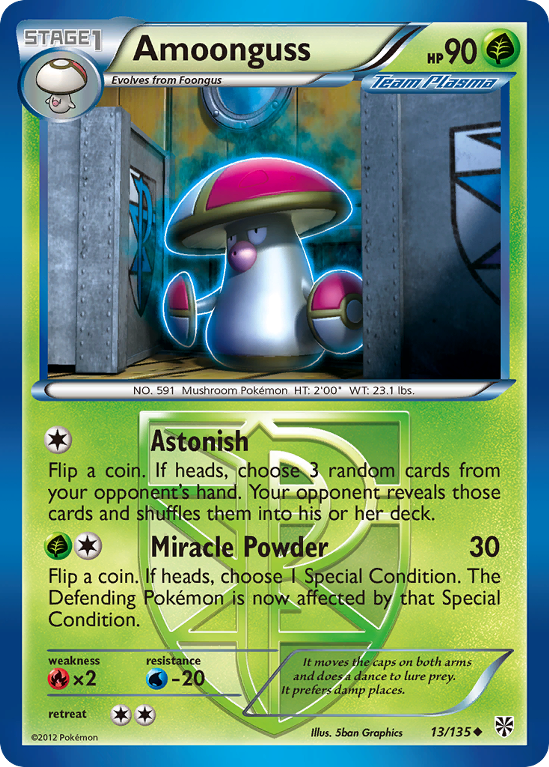 Amoonguss — Plasma Storm — Pokemon