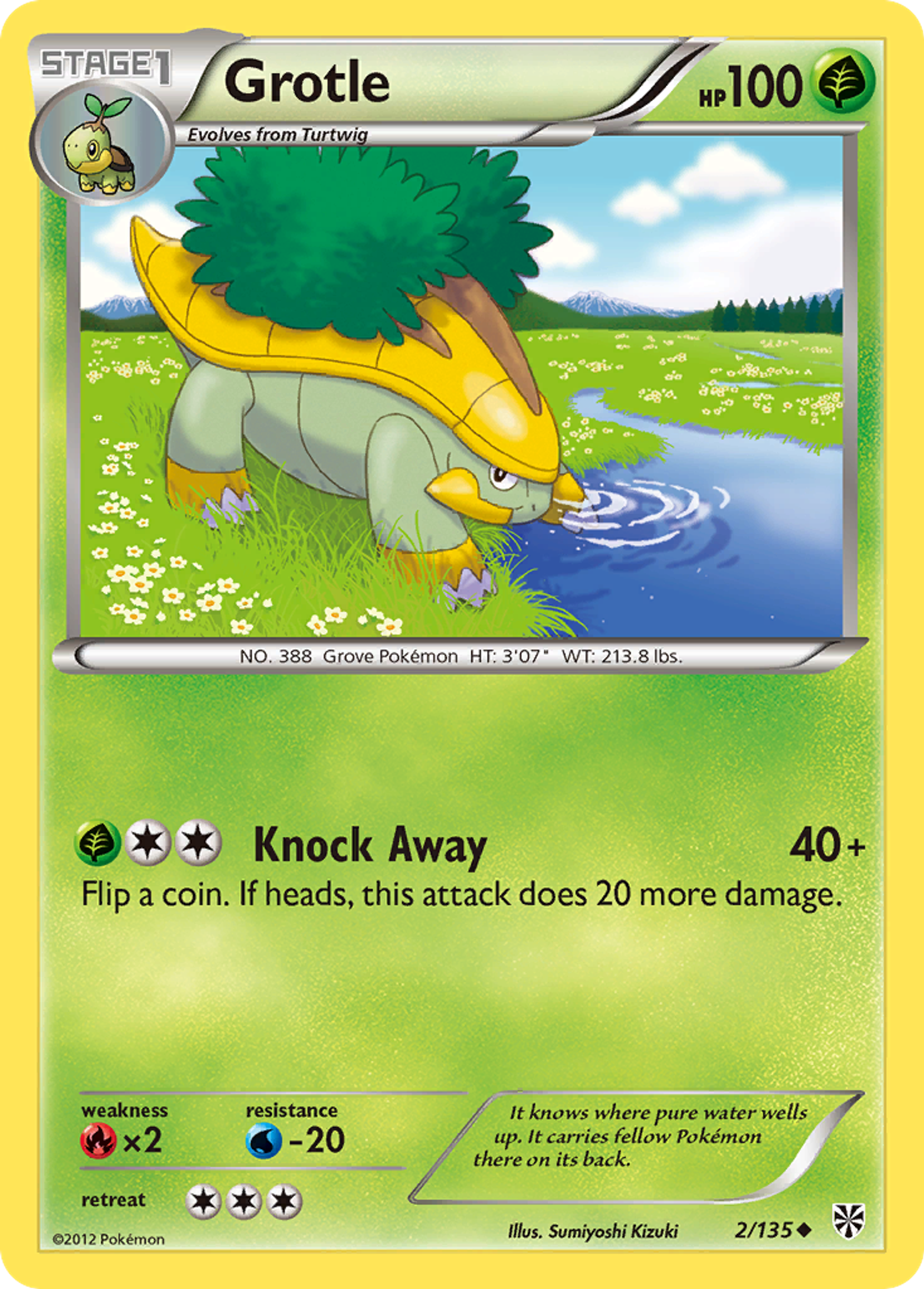 Grotle — Plasma Storm — Pokemon