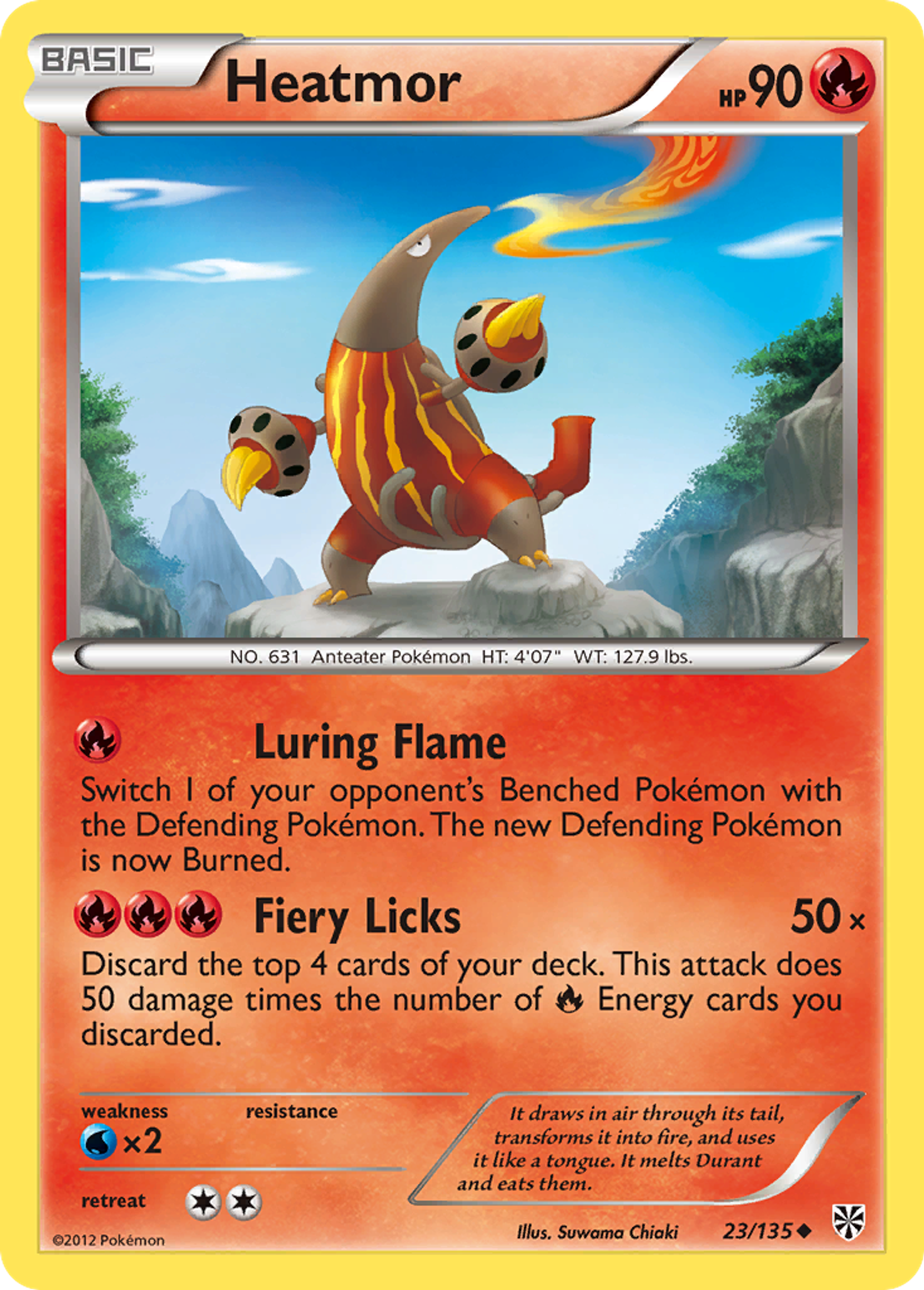 Heatmor — Plasma Storm — Pokemon