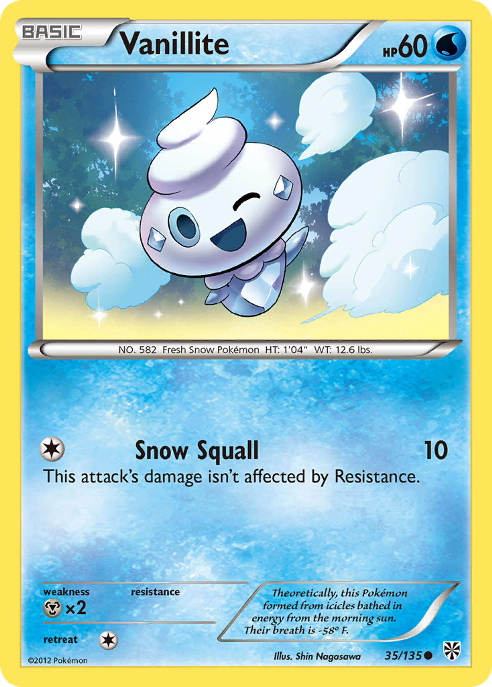 Vanillite — Plasma Storm — Pokémon