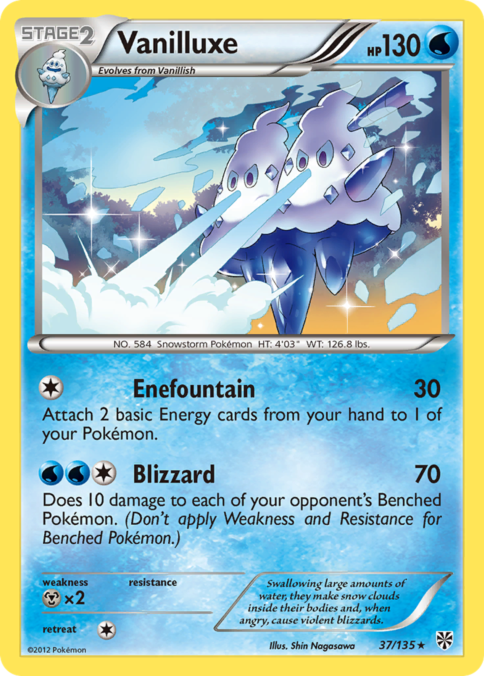 Vanilluxe — Plasma Storm — Pokemon