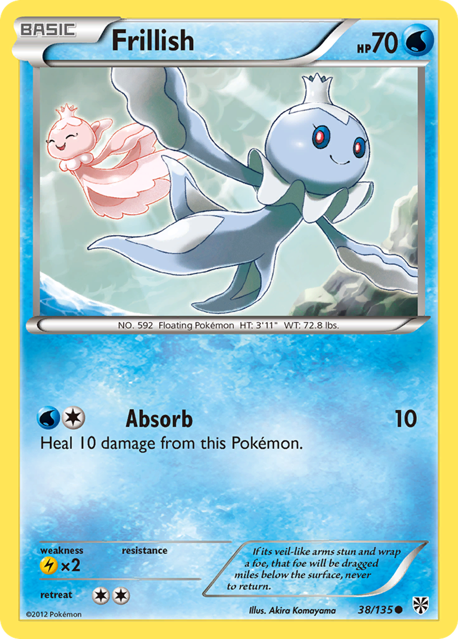 Frillish — Plasma Storm — Pokemon