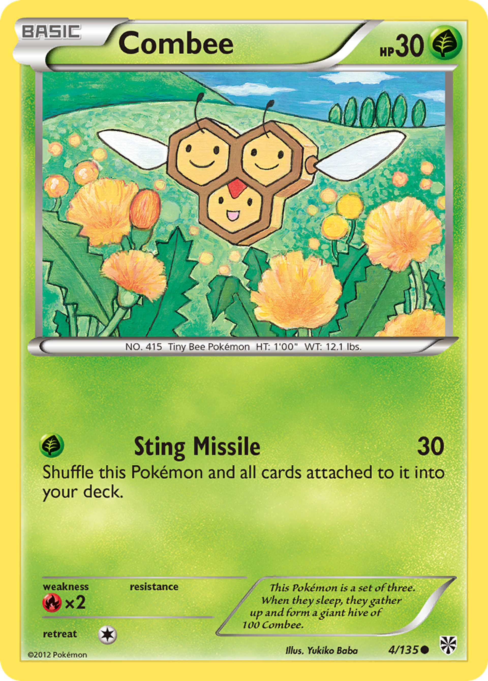 Combee — Plasma Storm — Pokemon