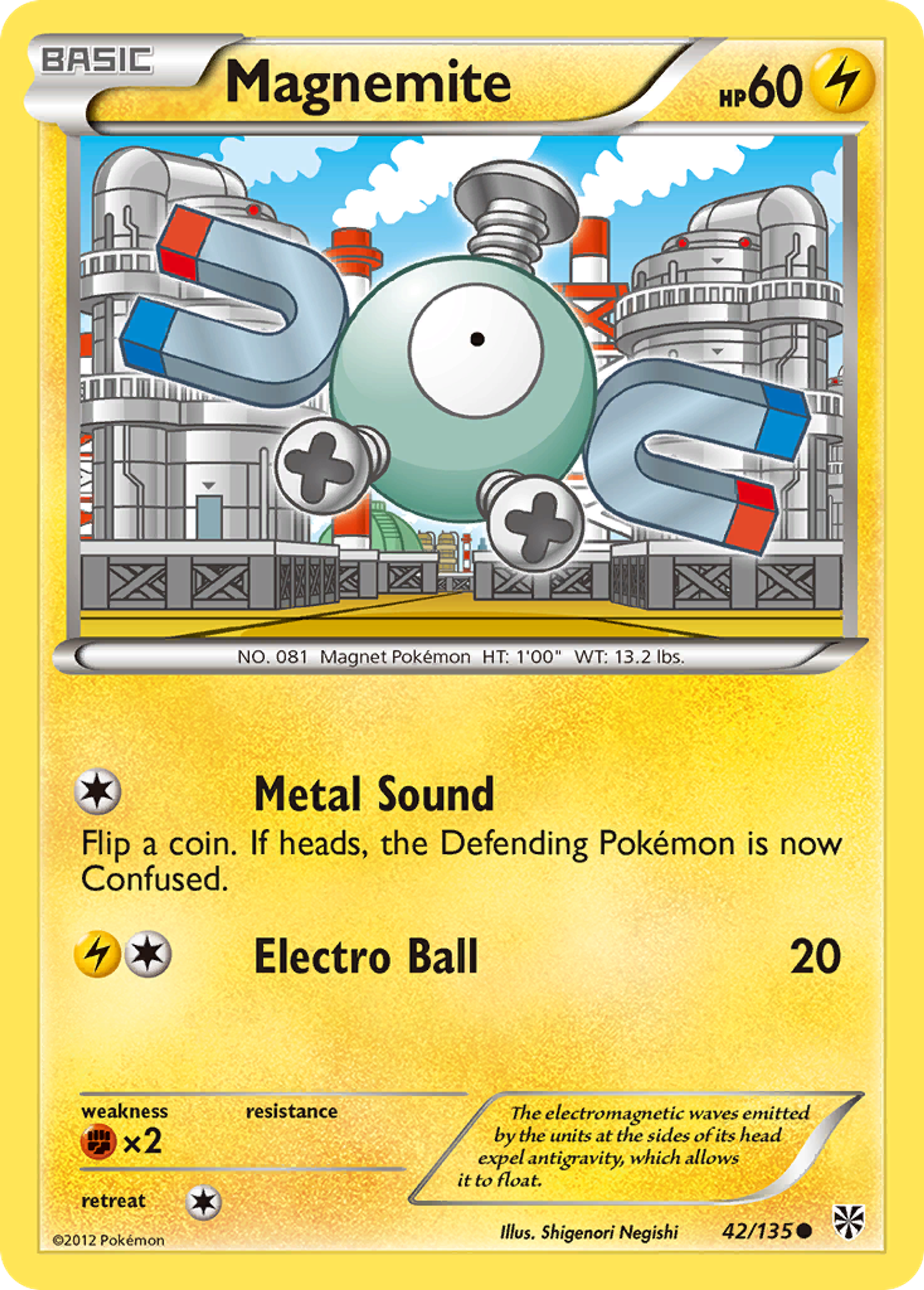 Magnemite — Plasma Storm — Pokemon