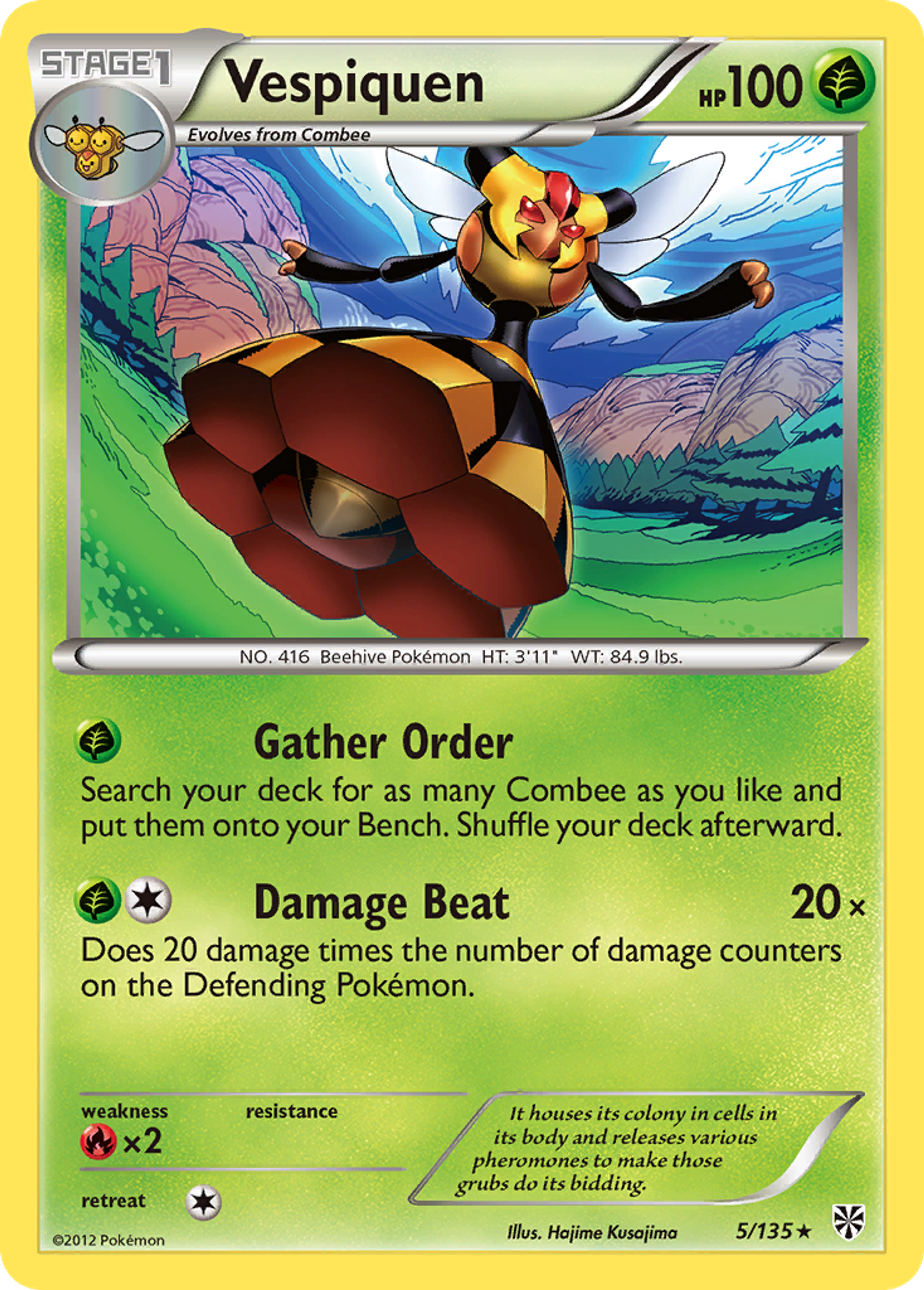 Vespiquen — Plasma Storm — Pokemon