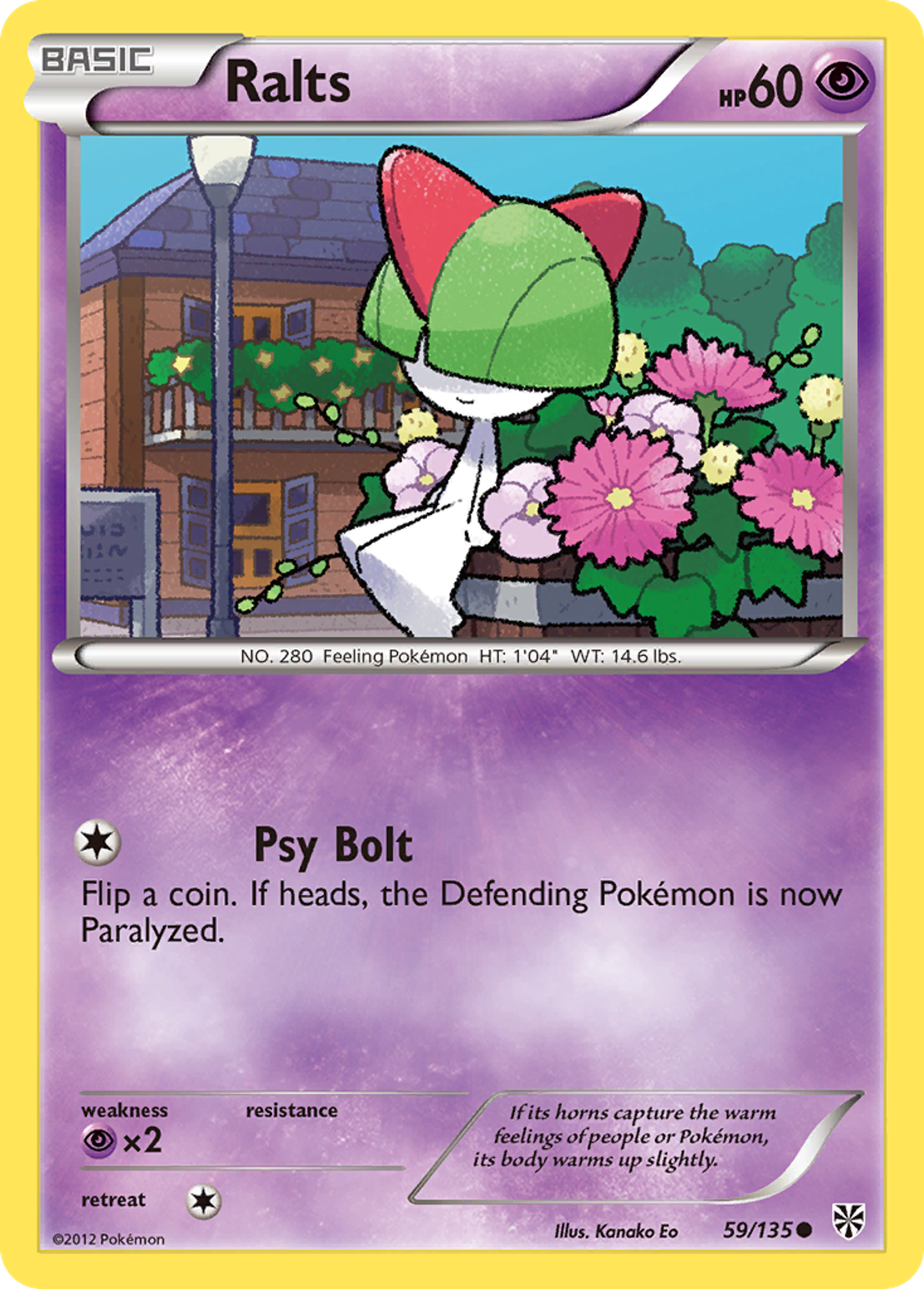 Ralts — Plasma Storm — Pokemon