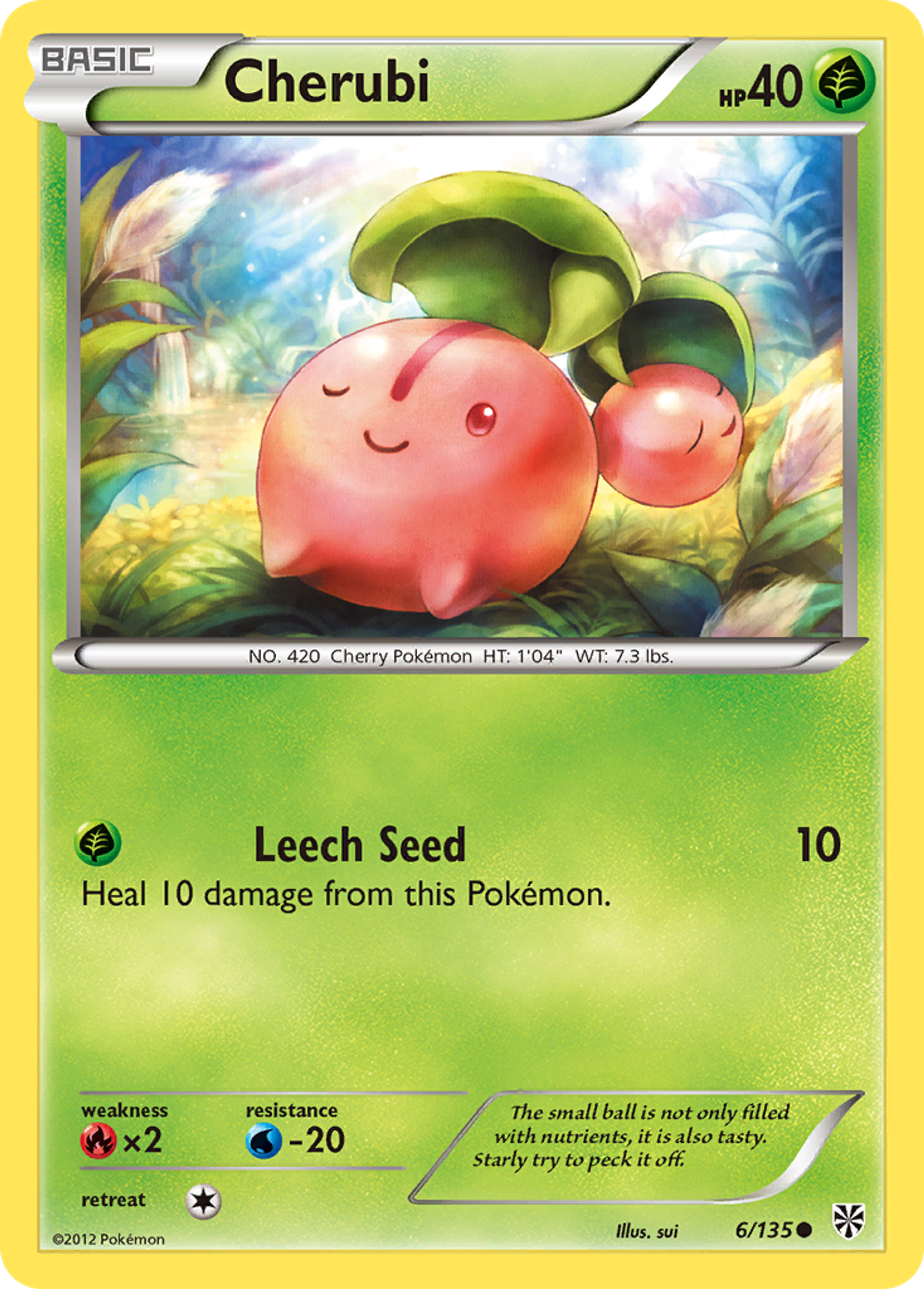 Cherubi — Plasma Storm — Pokemon
