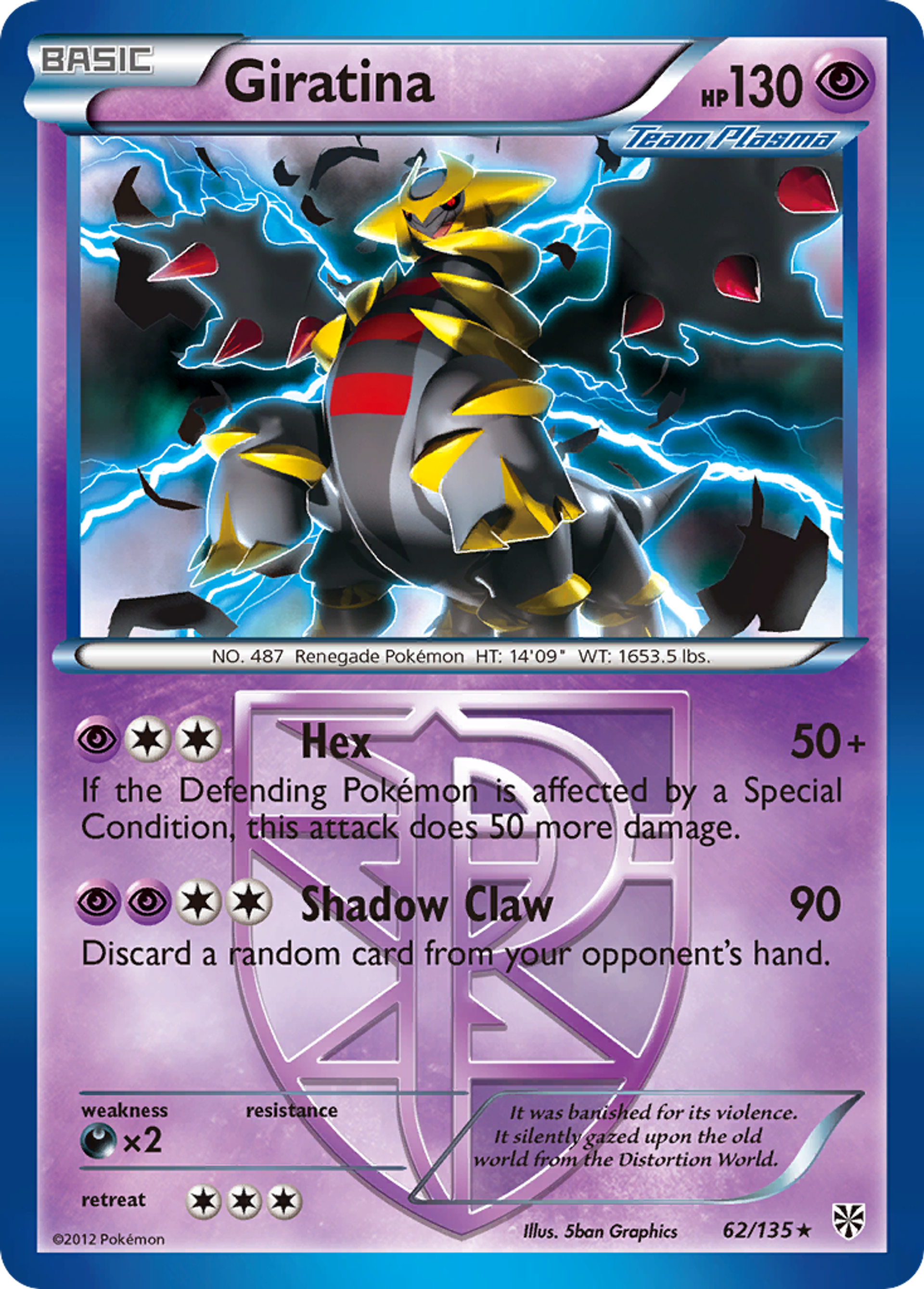 Giratina — Plasma Storm — Pokémon
