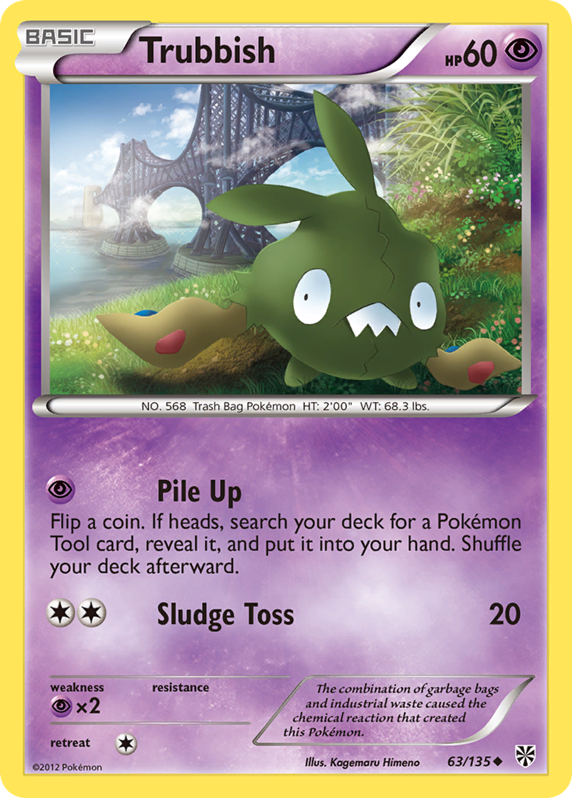 Trubbish — Plasma Storm — Pokemon