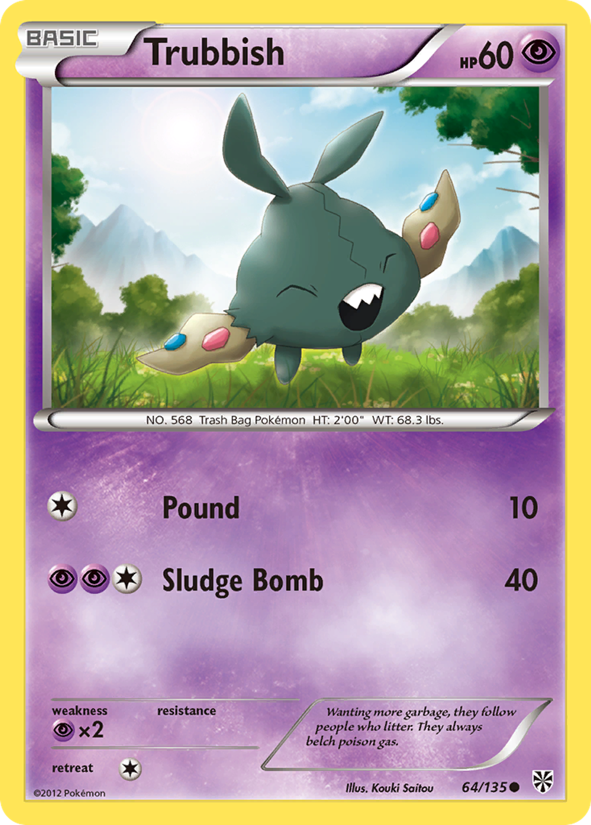 Trubbish — Plasma Storm — Pokemon