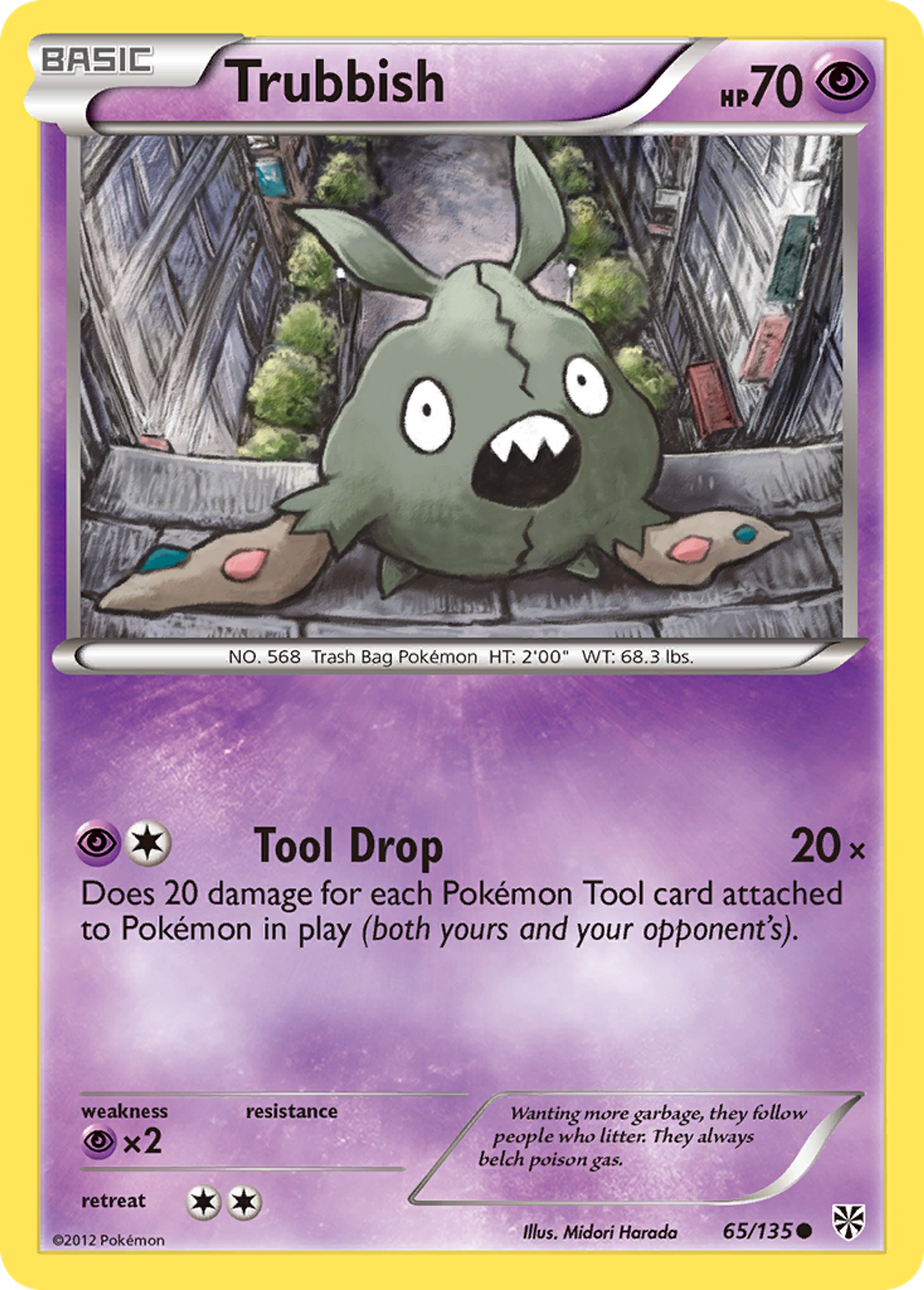 Trubbish — Plasma Storm — Pokemon