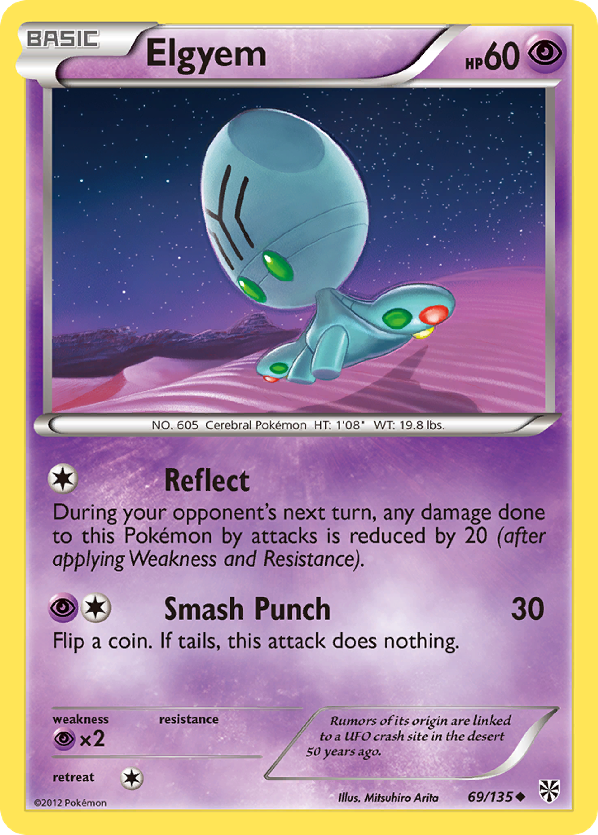 Elgyem — Plasma Storm — Pokemon