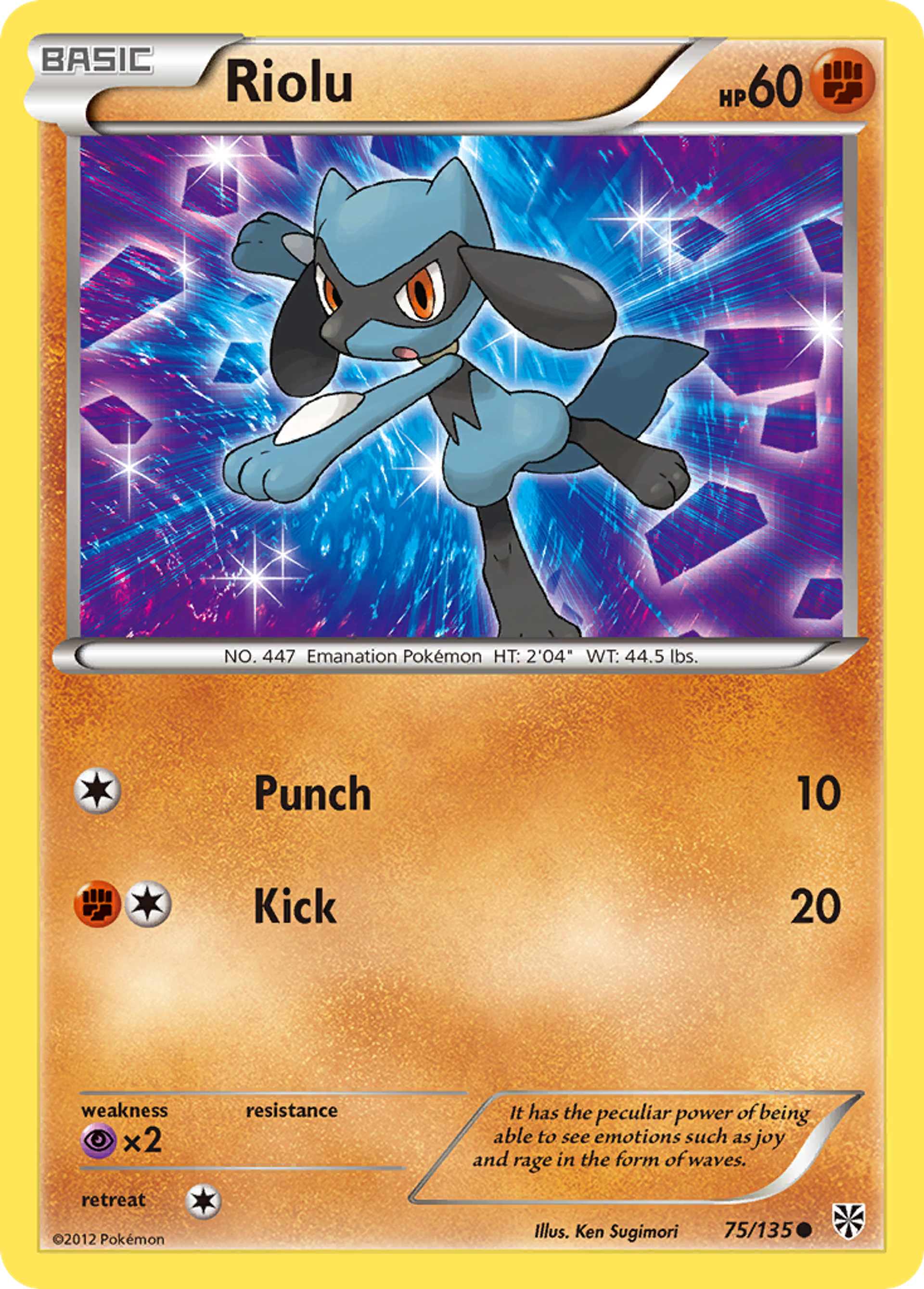 Riolu — Plasma Storm — Pokemon