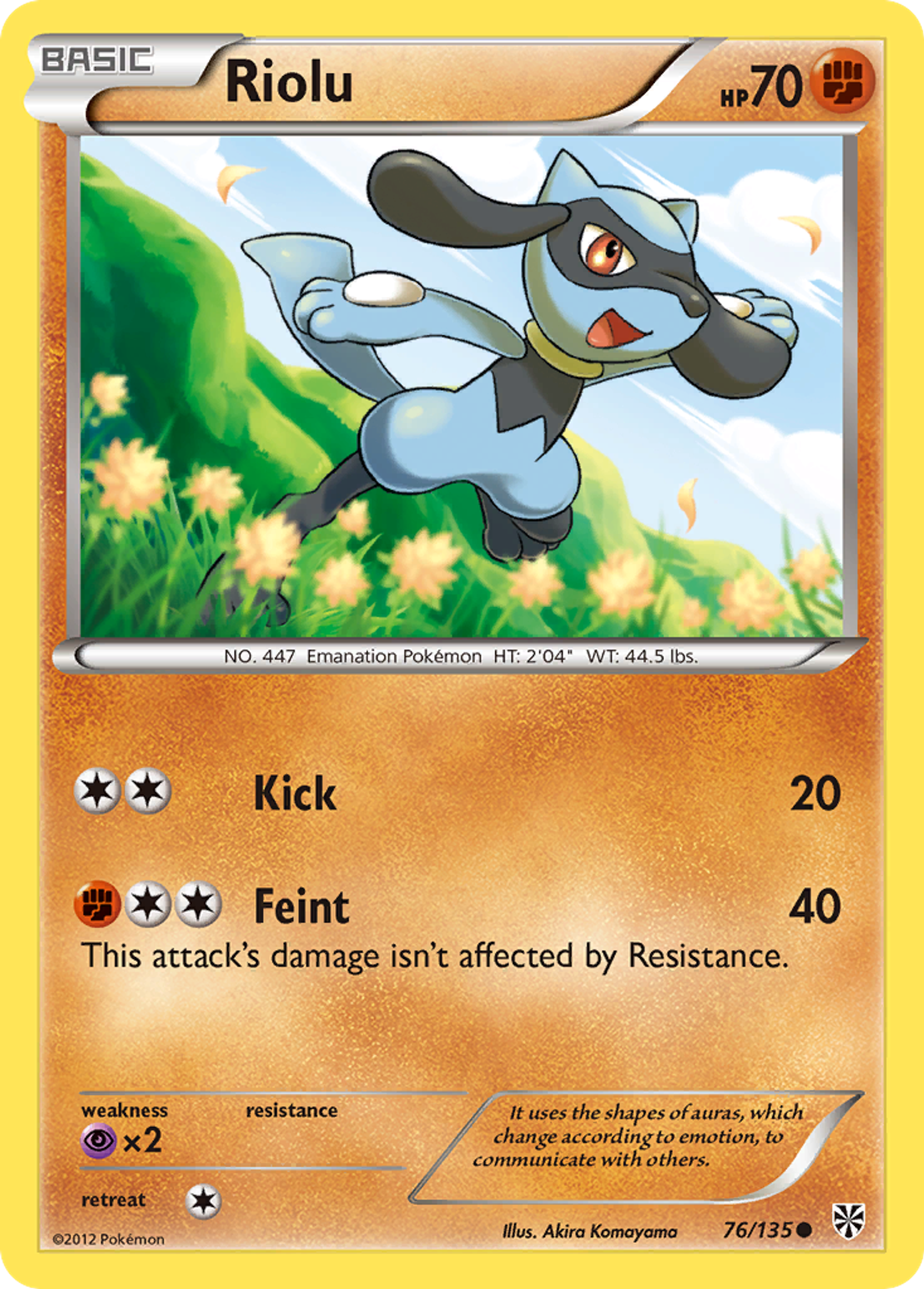 Riolu — Plasma Storm — Pokemon