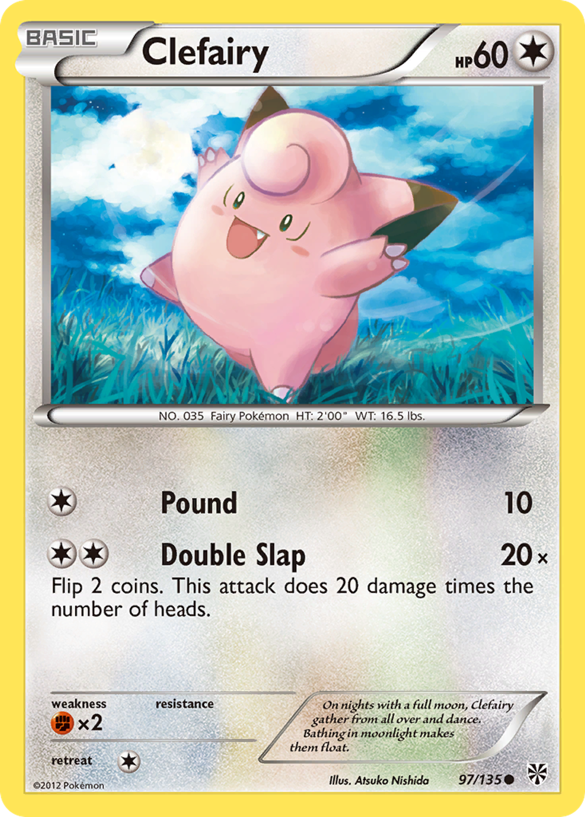 Clefairy — Plasma Storm — Pokemon