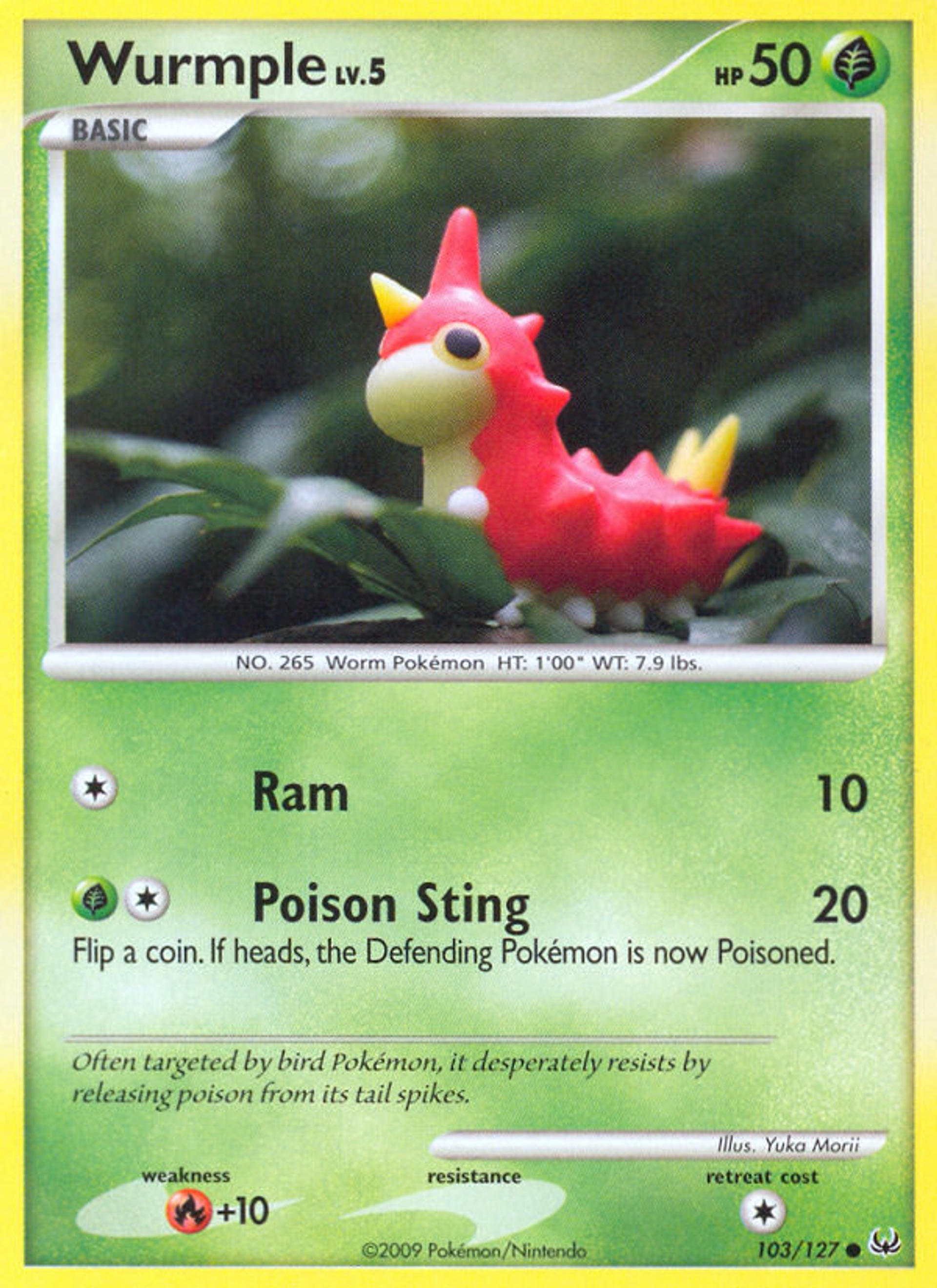 Wurmple — Platinum — Pokémon