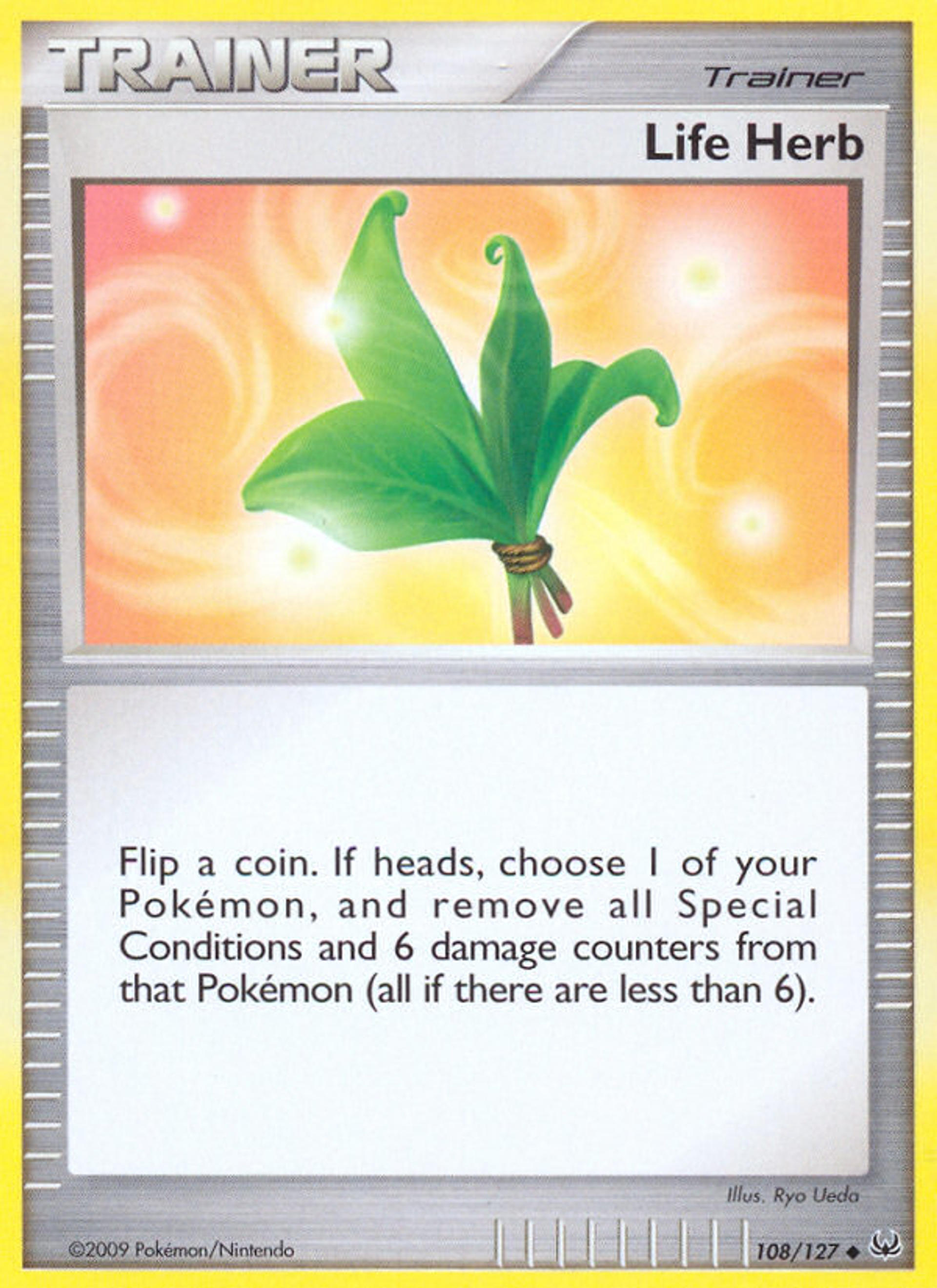 Herbe Sauveuse — Platinum — Pokémon