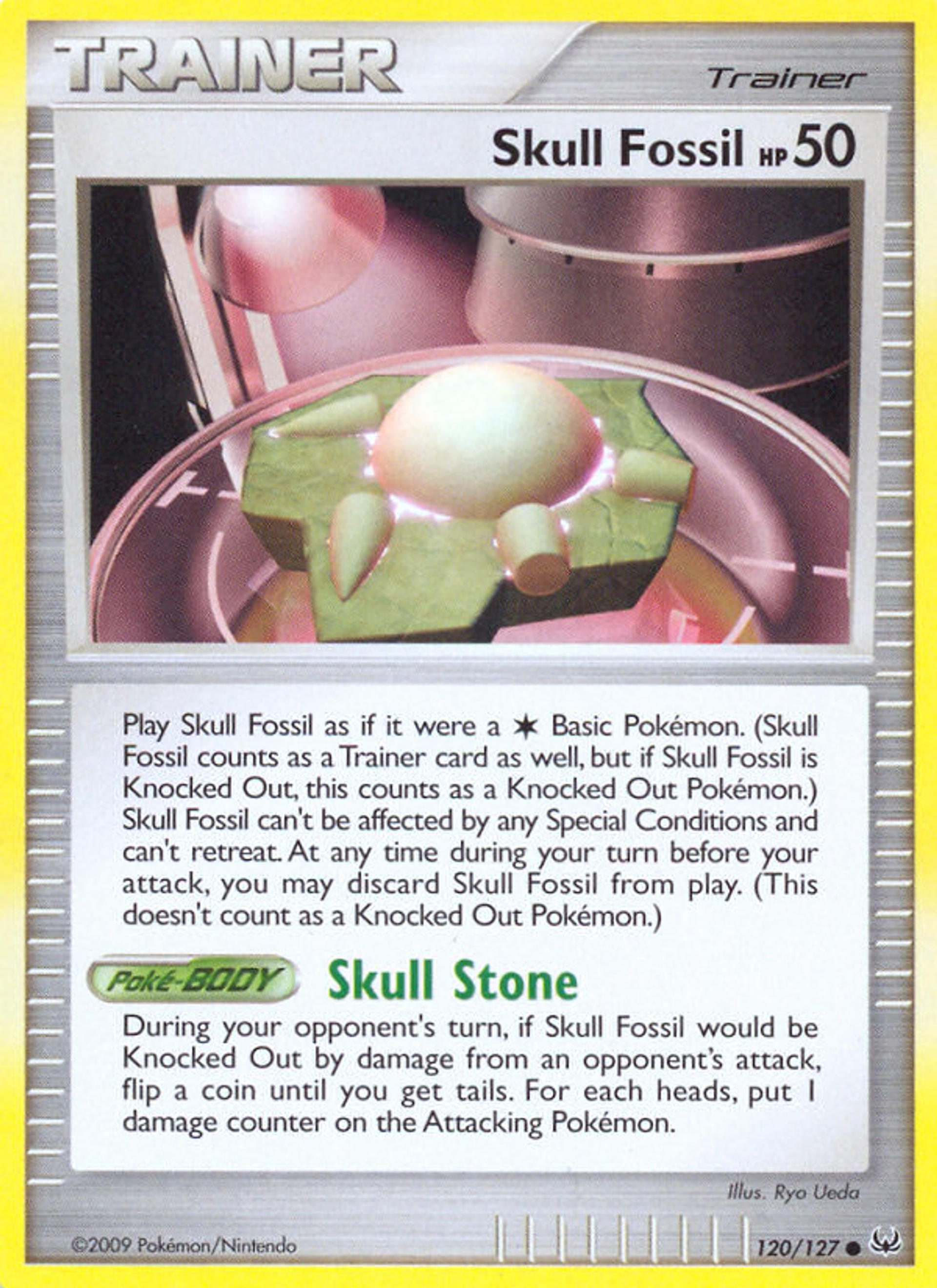 Fossile crâne — Platinum — Pokémon