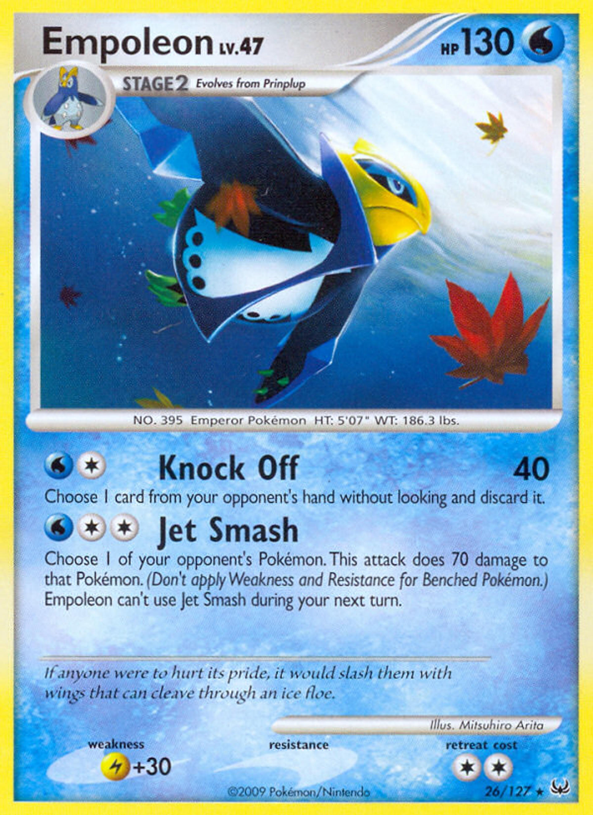 Pingoléon Lv.47 — Platinum — Pokémon