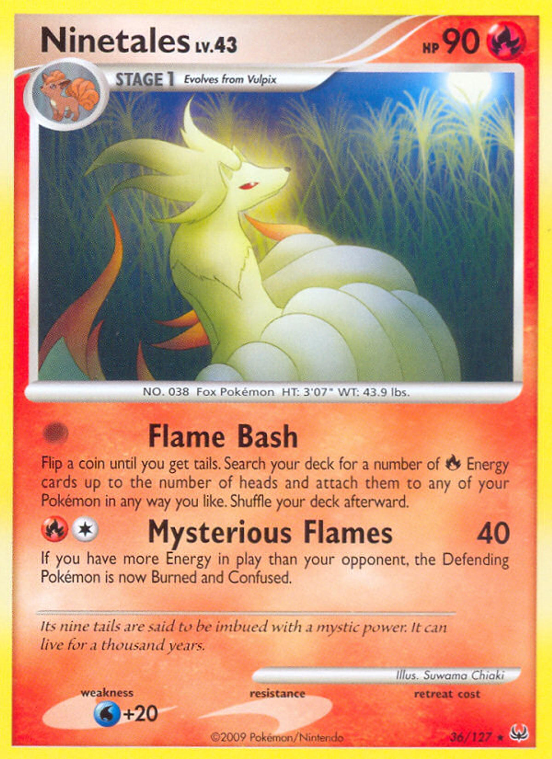 Ninetales — Platinum — Pokémon