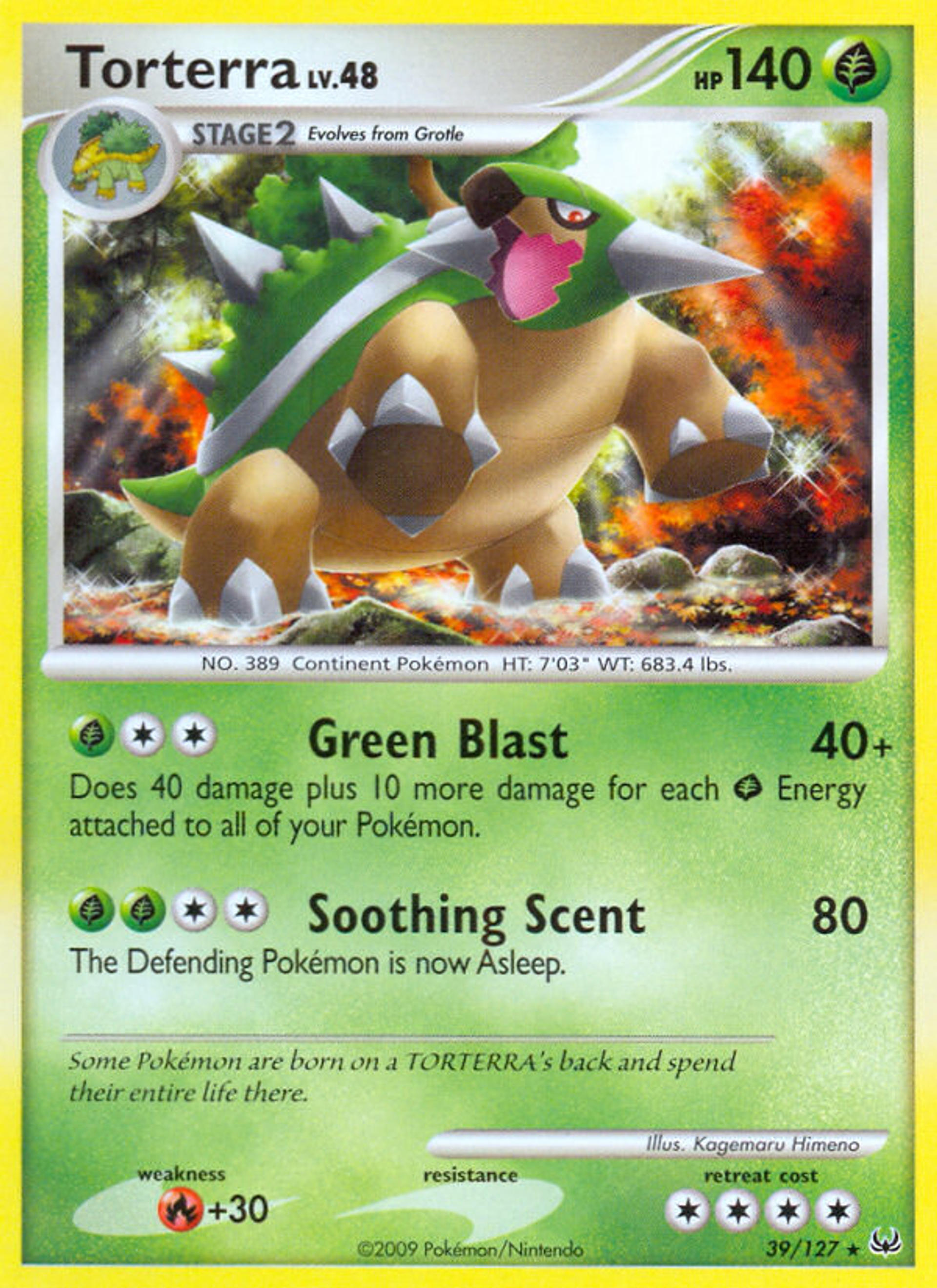 Torterra Lv.48 — Platinum — Pokémon