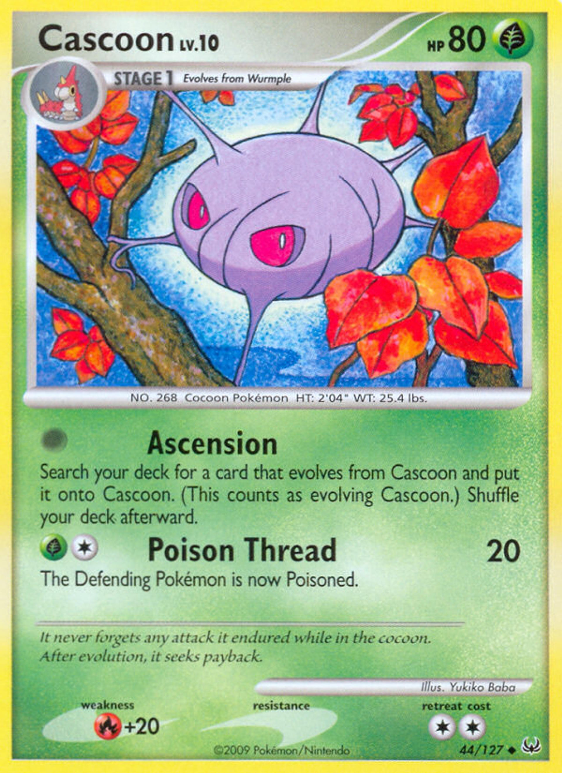 Blindalys Lv.10 — Platinum — Pokémon
